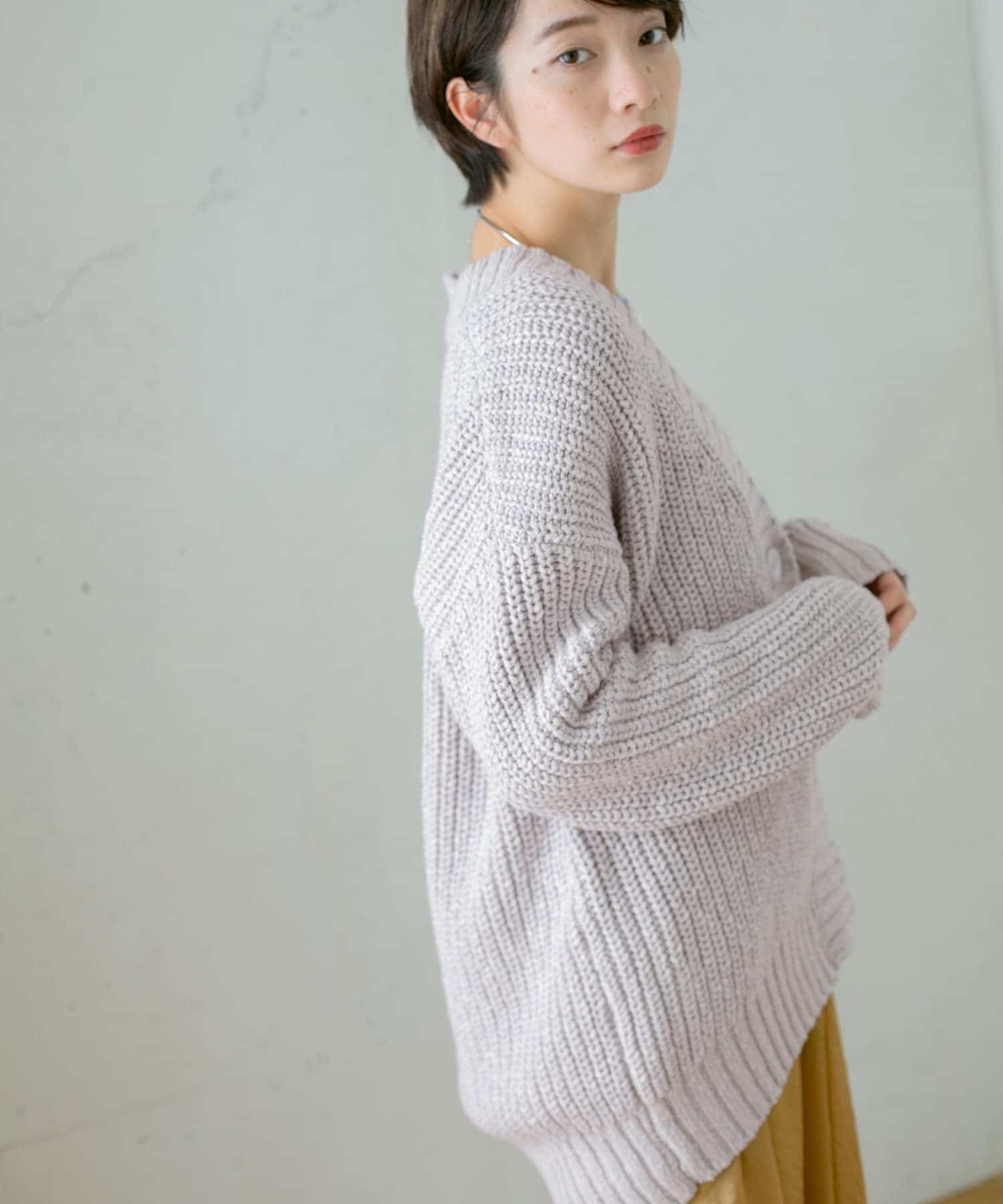 身長：159cm サイズ：one