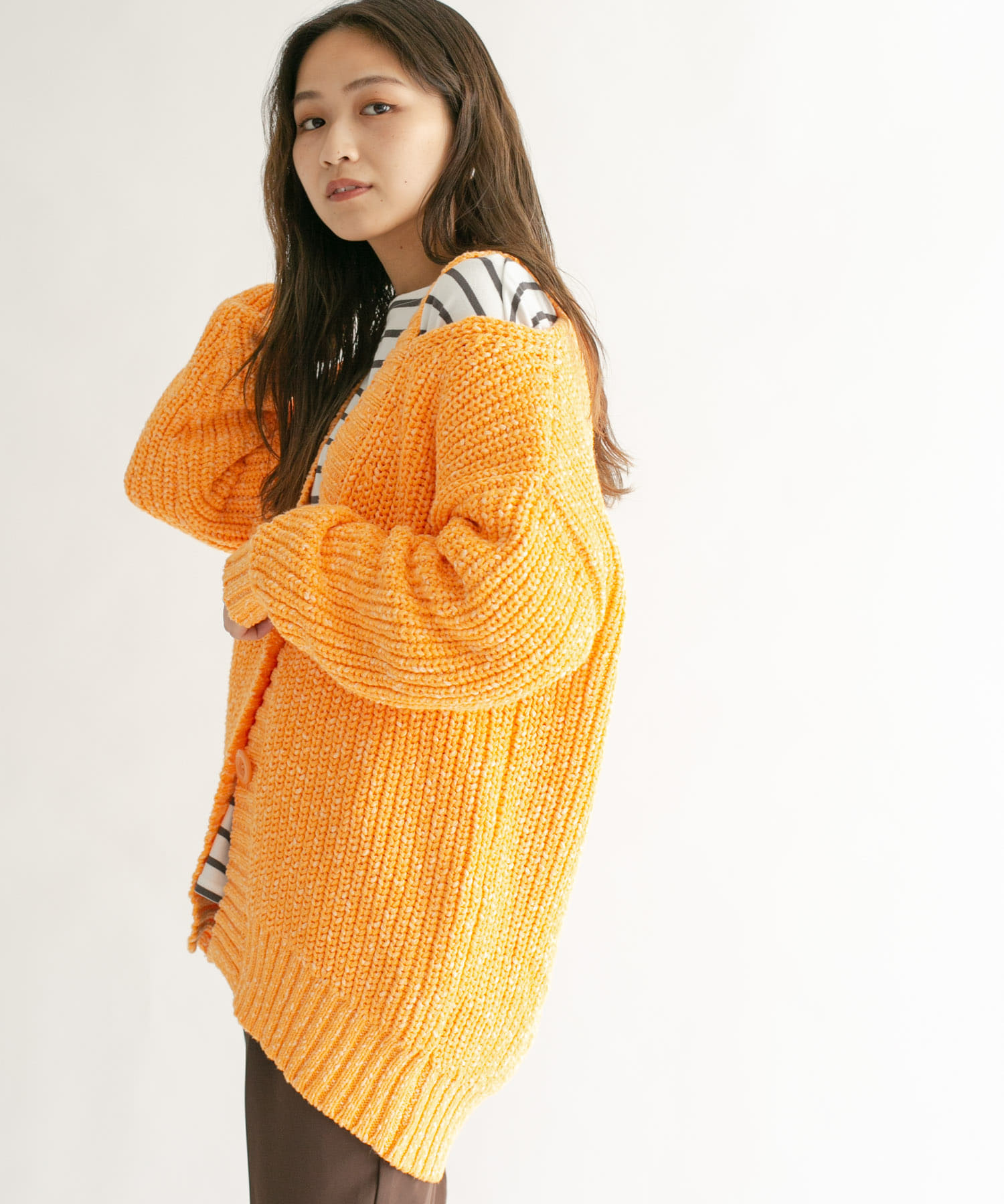 身長：165cm サイズ：one