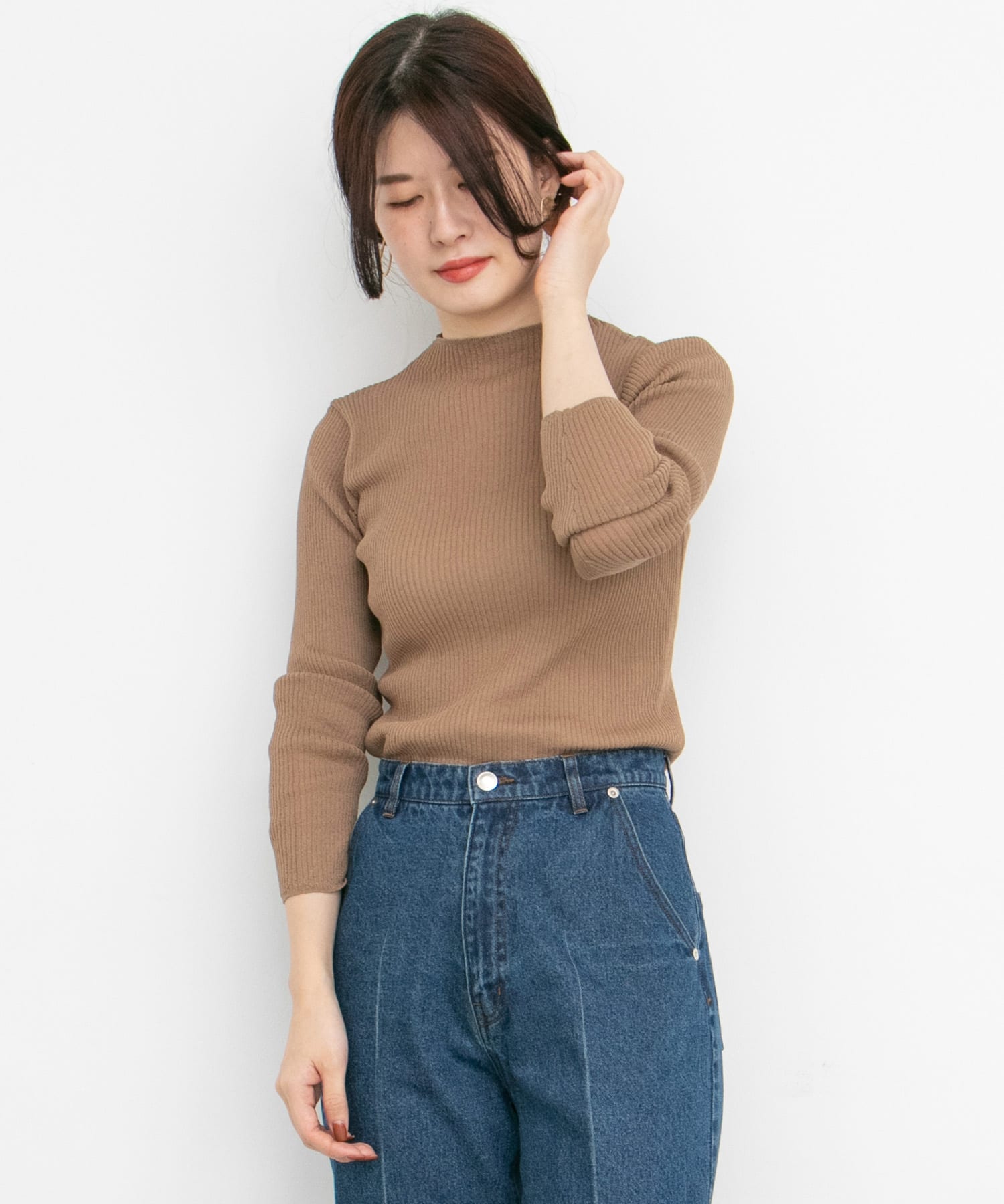 身長：164cm サイズ：one