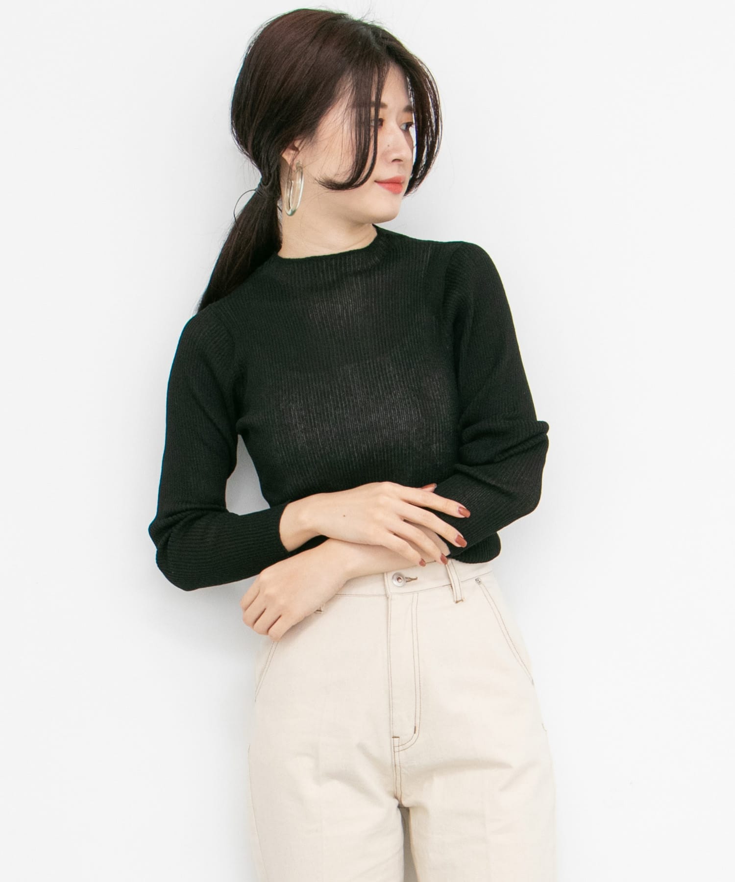 身長：164cm サイズ：one
