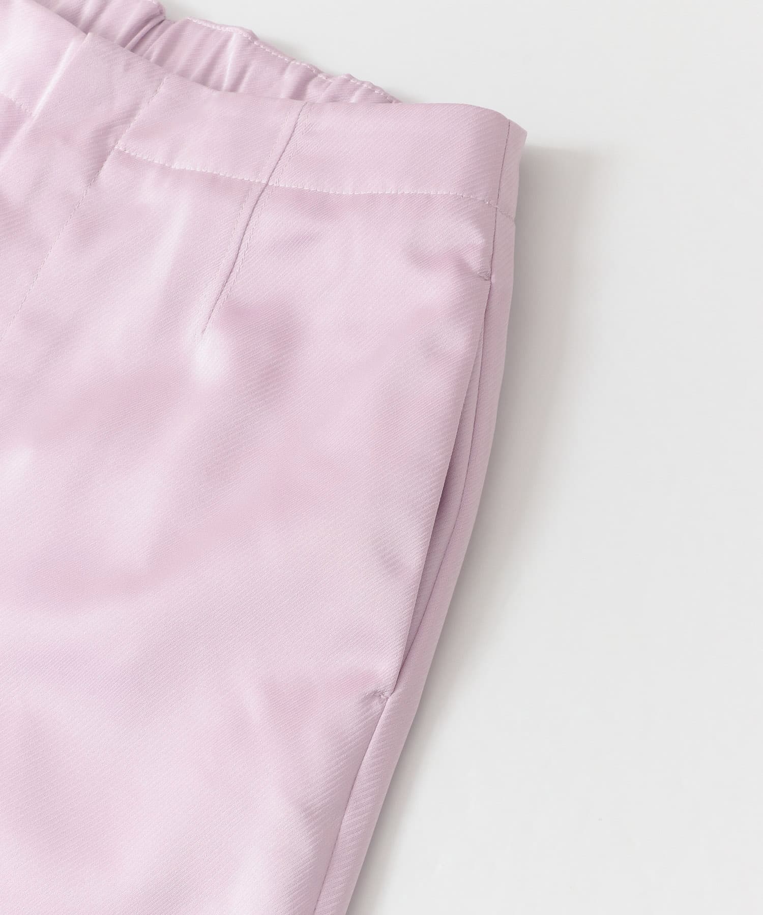 シャイニーセンタープレスパンツ∴ PINK 36