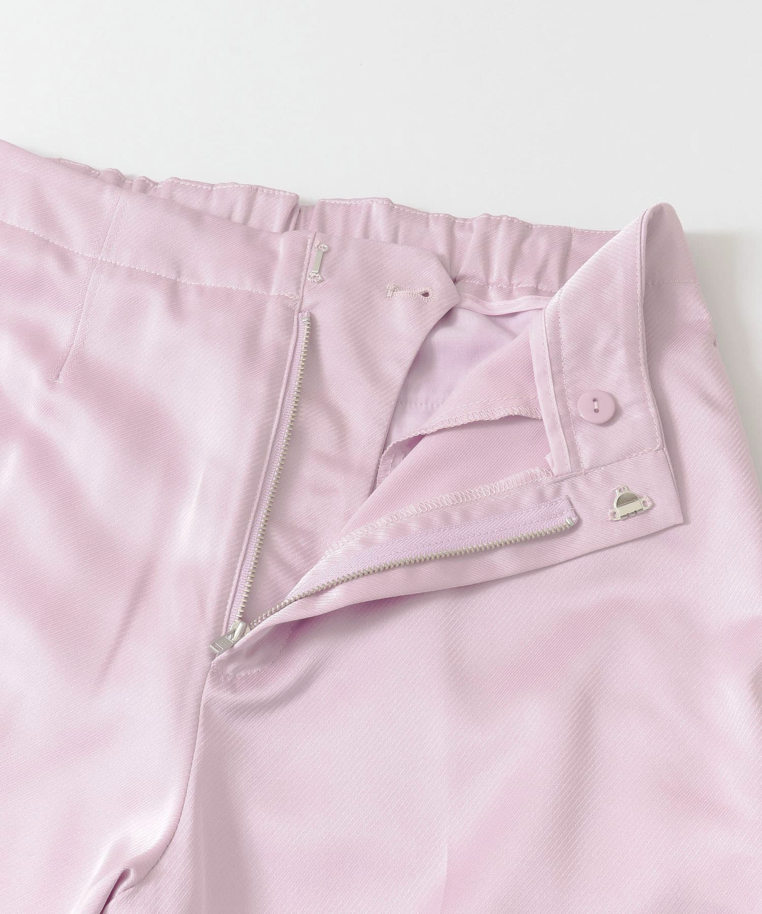 シャイニーセンタープレスパンツ∴ PINK 36
