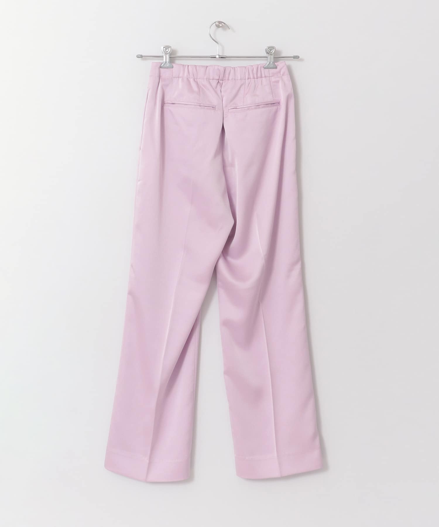 シャイニーセンタープレスパンツ∴ PINK 36