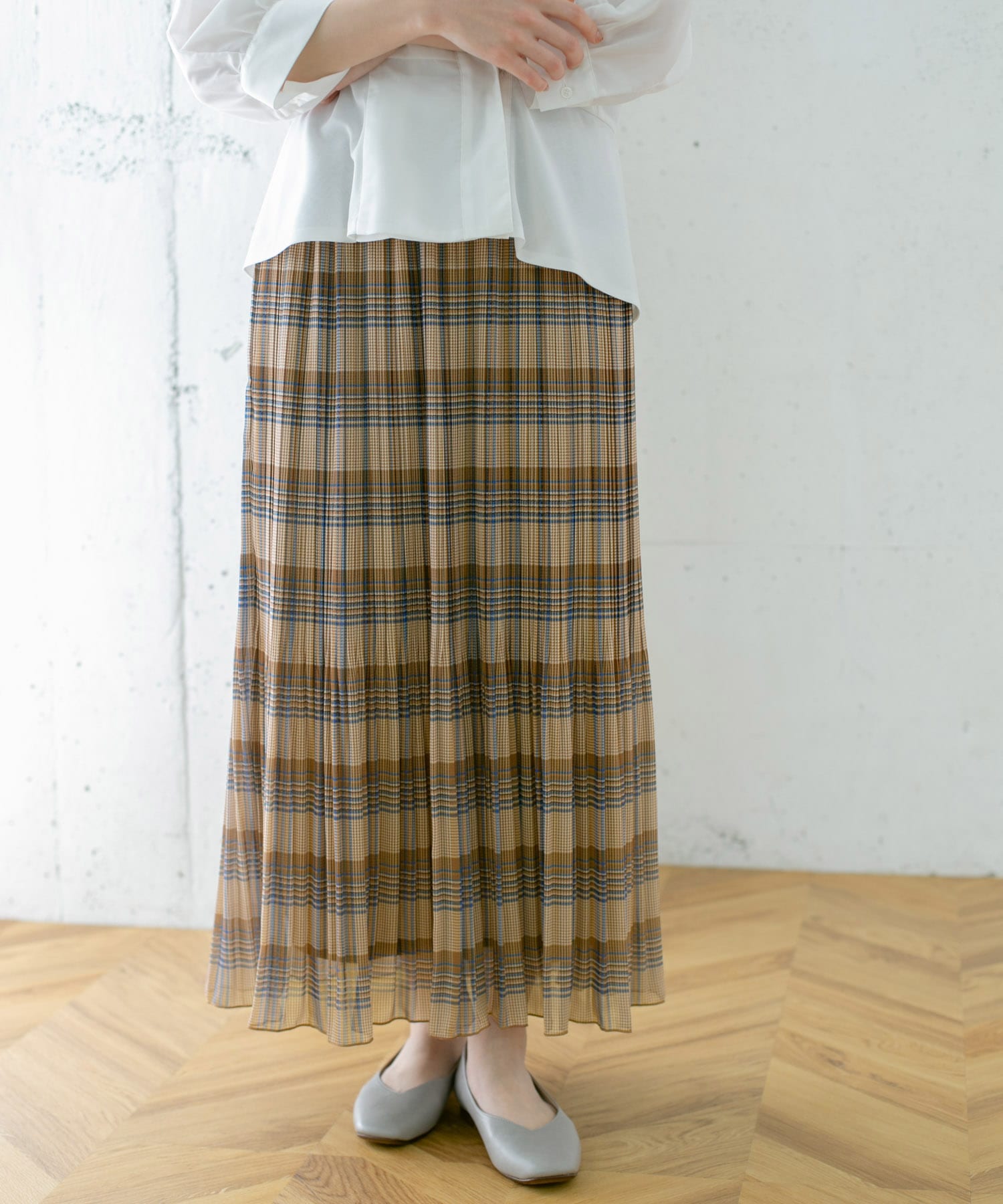 身長：159cm サイズ：one