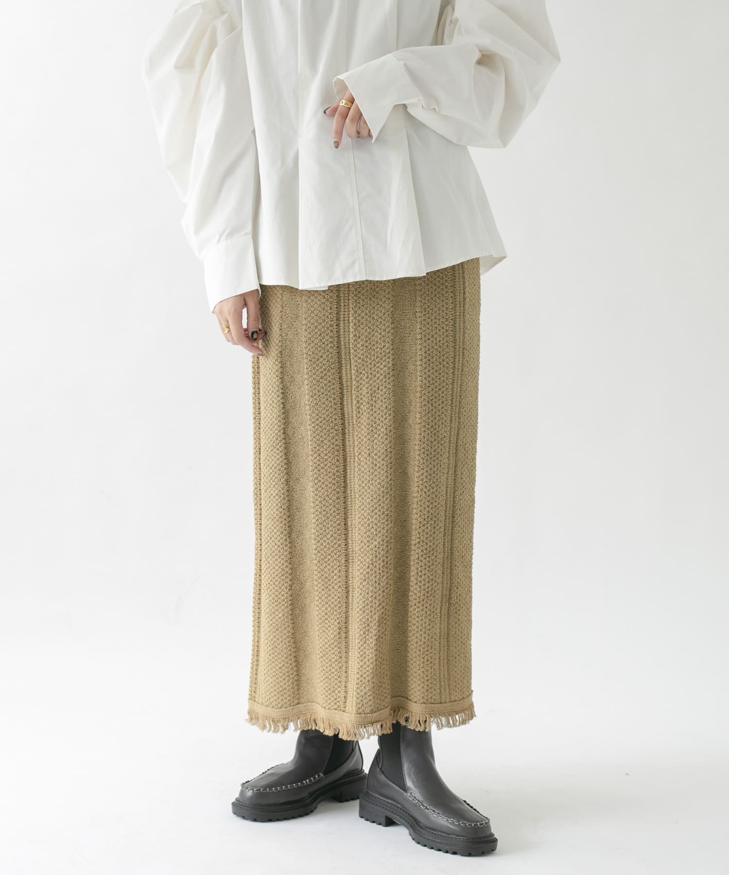 身長：165cm サイズ：one