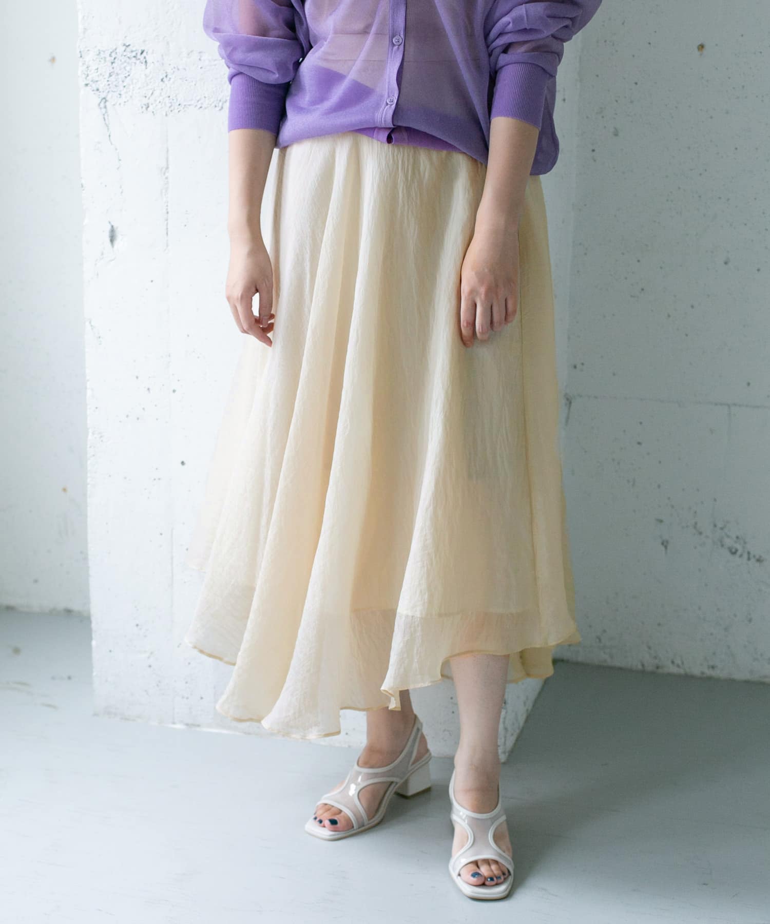 身長：163cm サイズ：one
