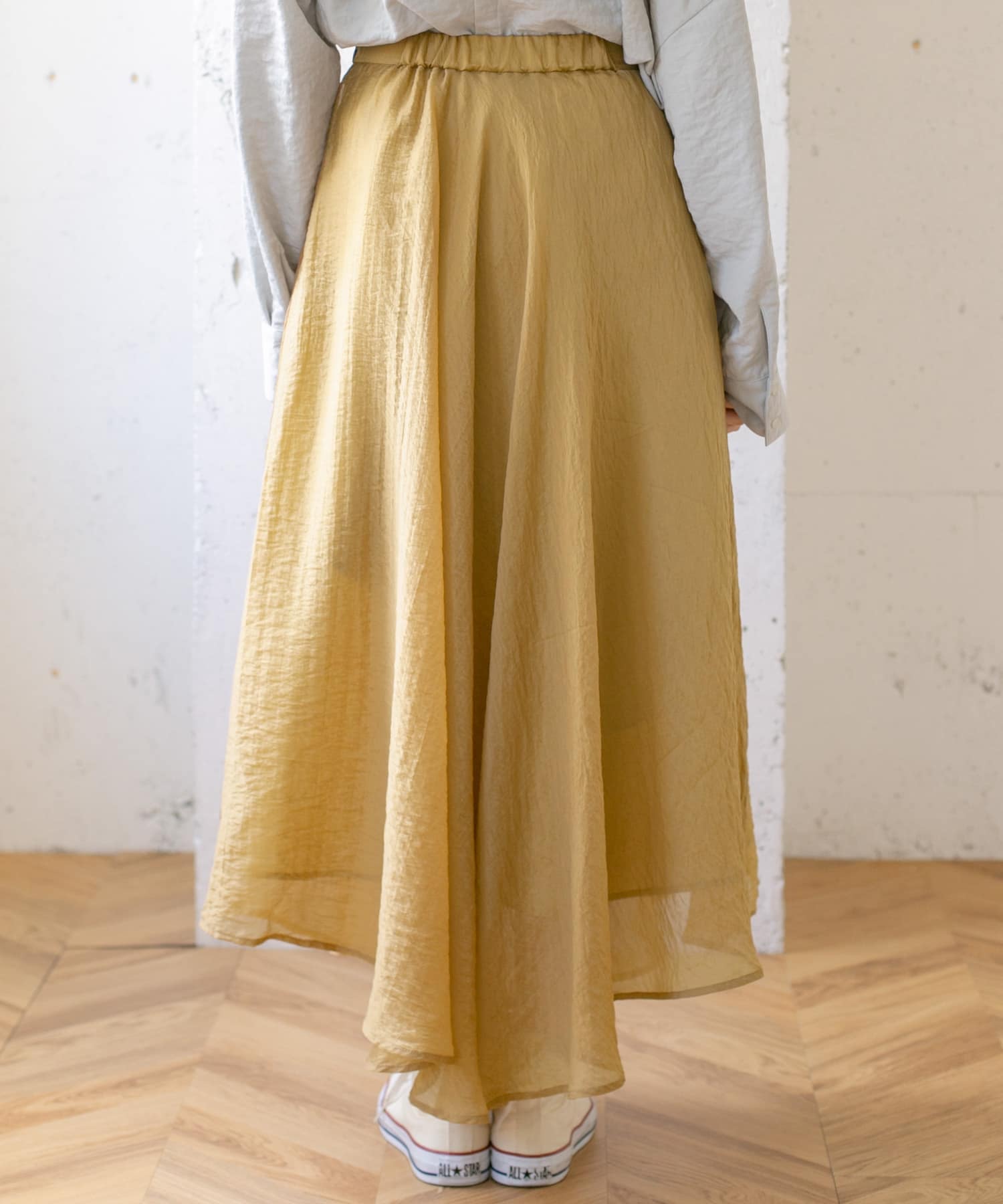 イレヘムシアースカート∴ CAMEL one