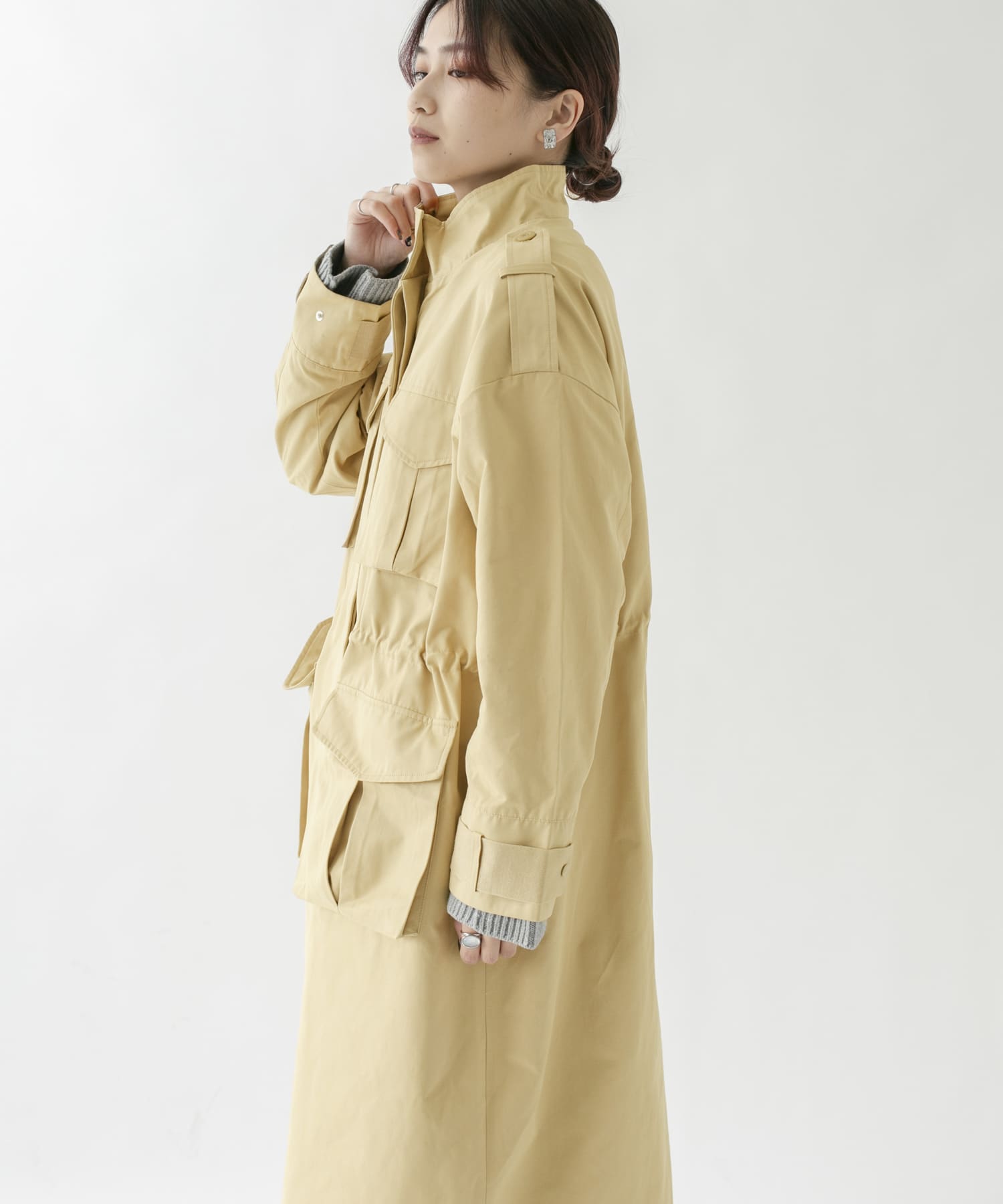 身長：165cm サイズ：one