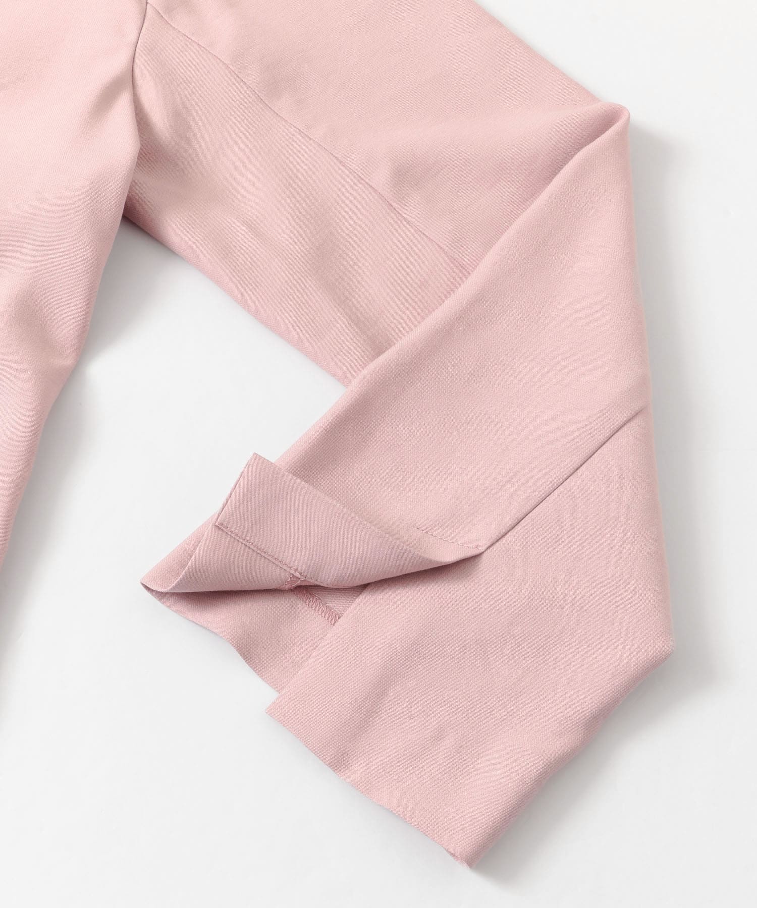 レイヤードフーディーコート PINK one