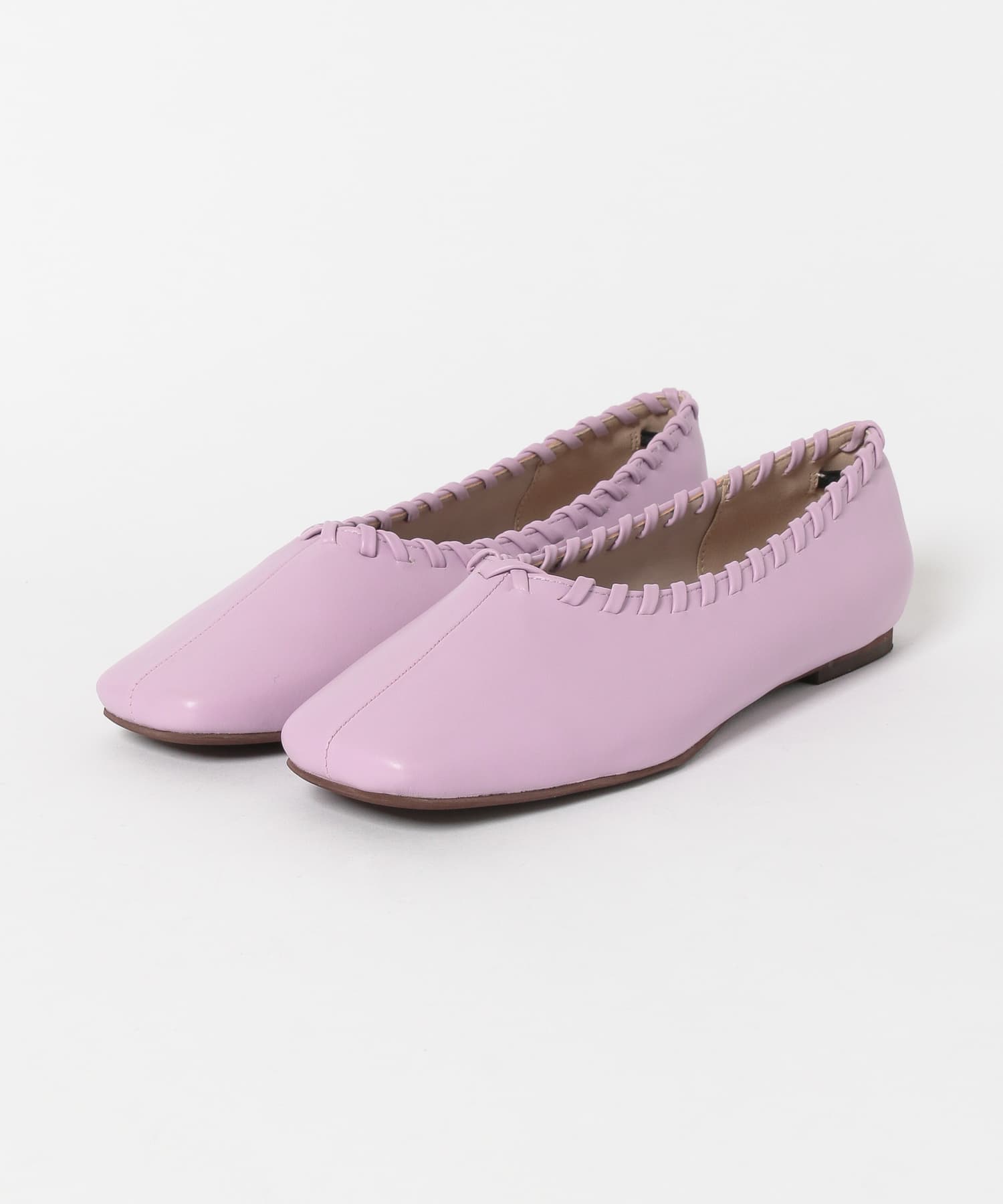 カガリステッチパンプス∴ L.PURPLE 36