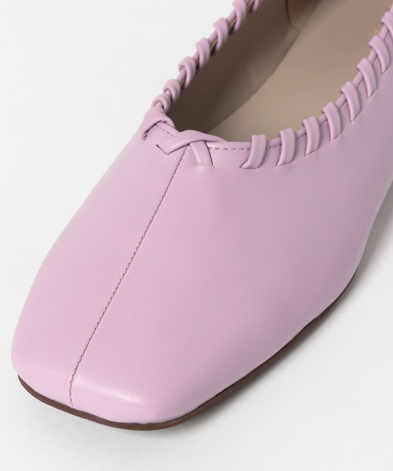 カガリステッチパンプス∴ L.PURPLE 36