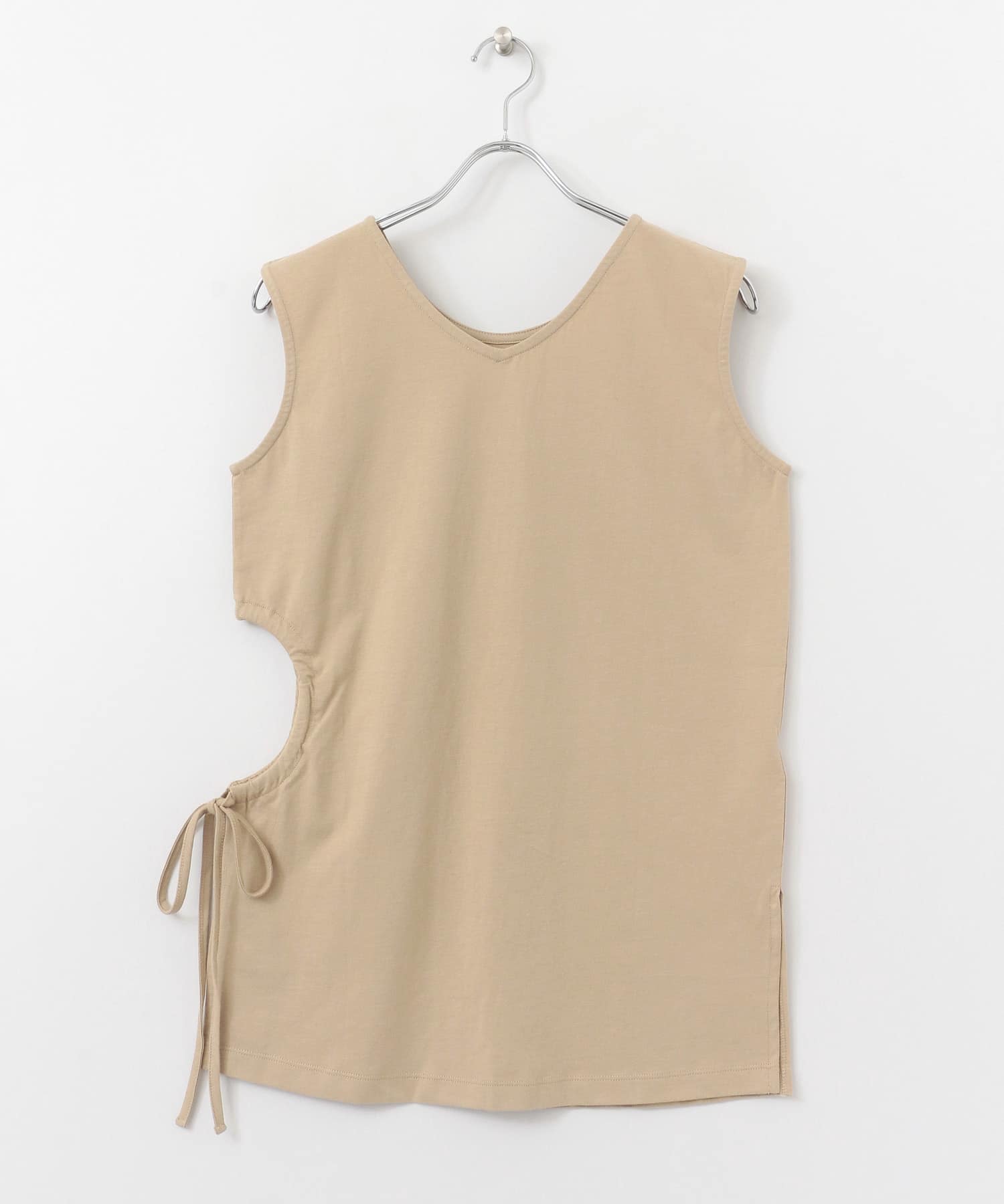 ウエストオープンドロストプルオーバー∴ BEIGE one