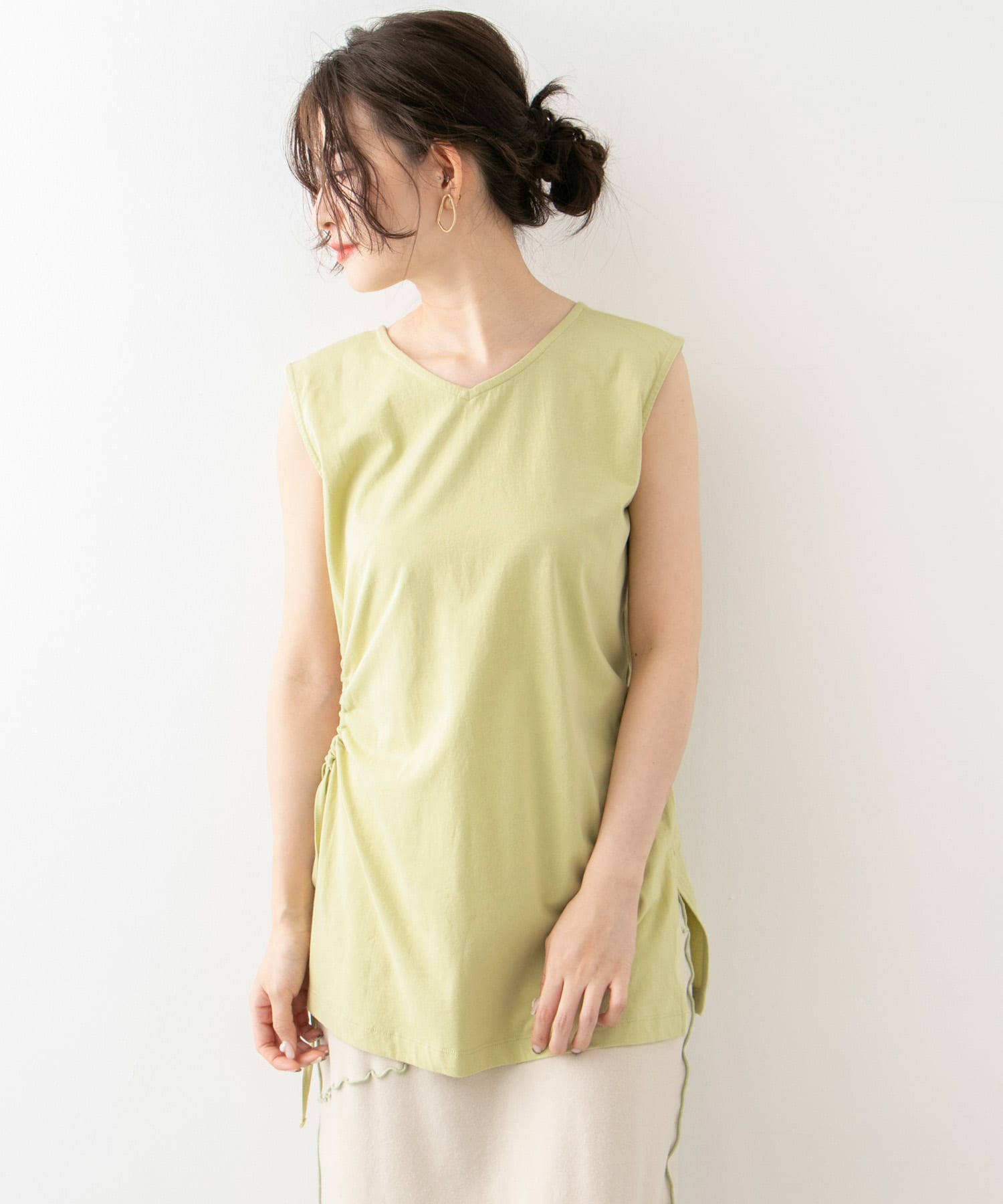 身長：164cm サイズ：one