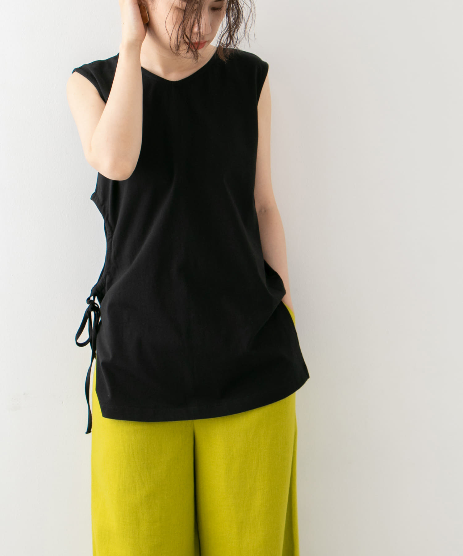 身長：164cm サイズ：one