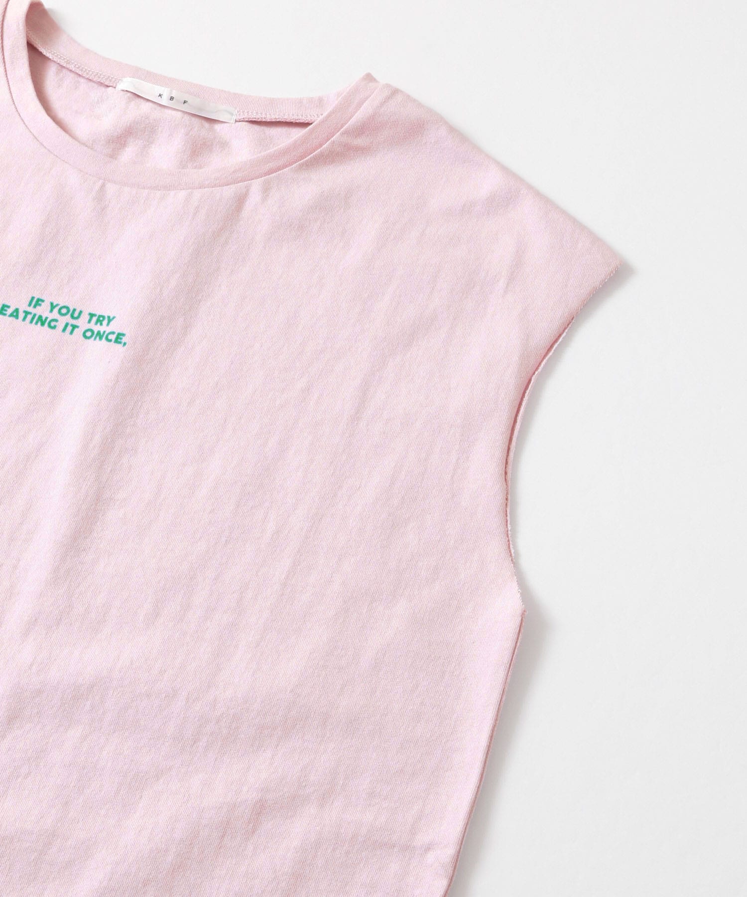 チャイニーズプリントTシャツ∴ PINK one