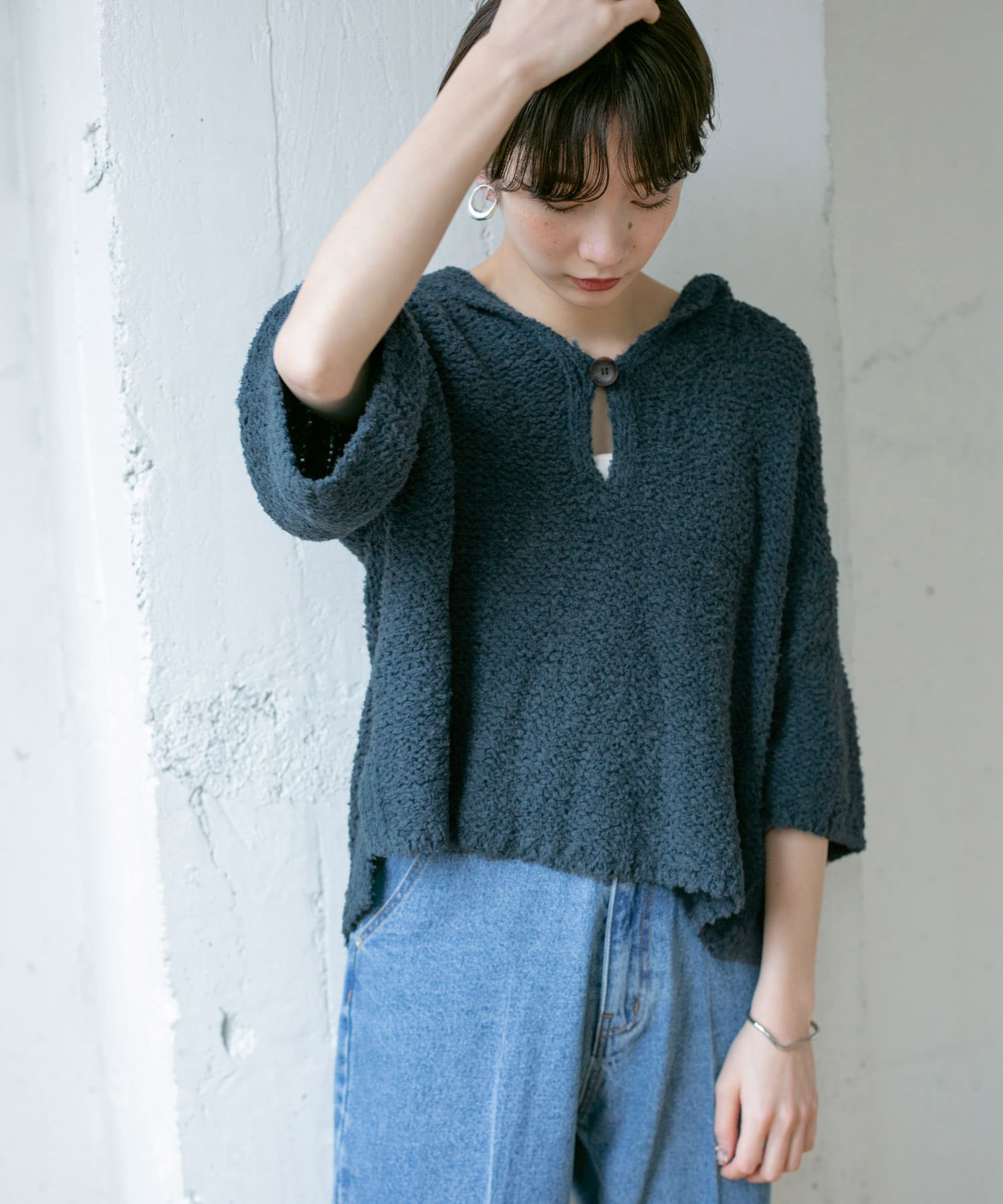 セーラーニット∴ BLUE one