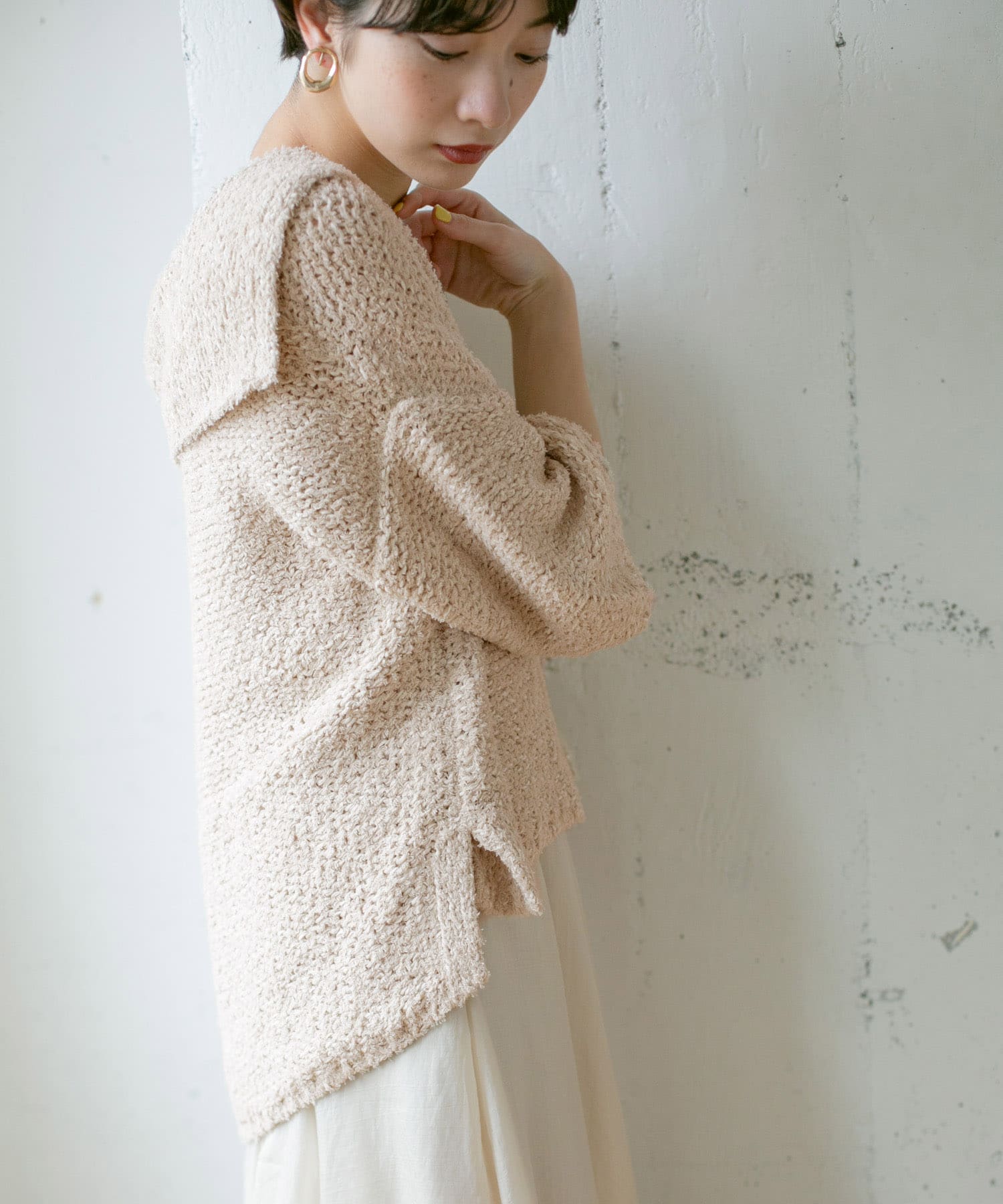 セーラーニット∴ IVORY one