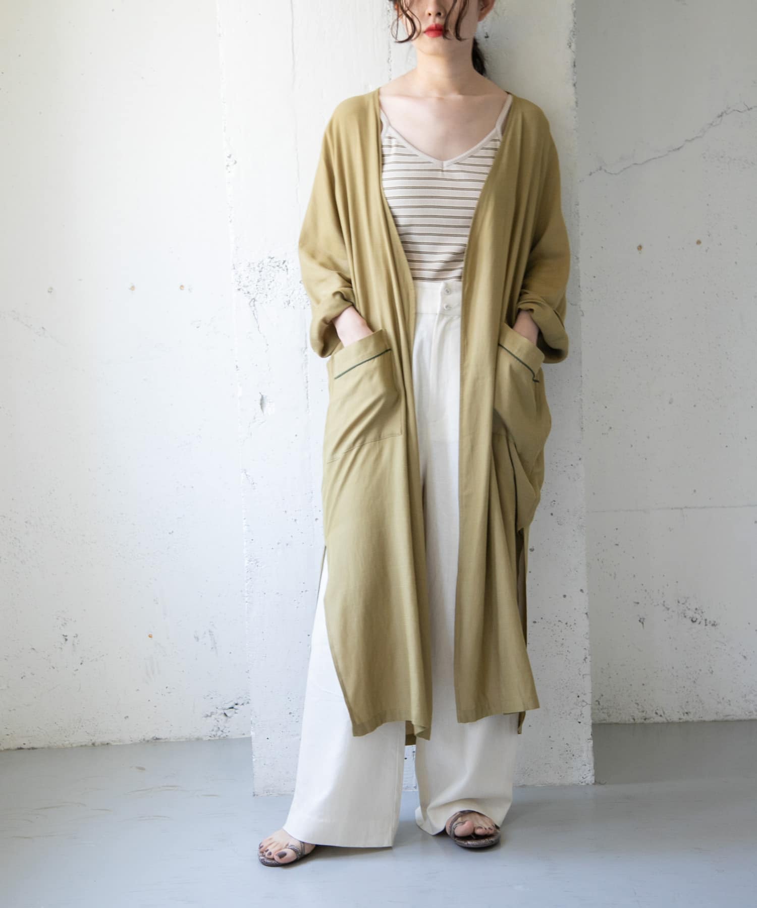 身長：164cm サイズ：one