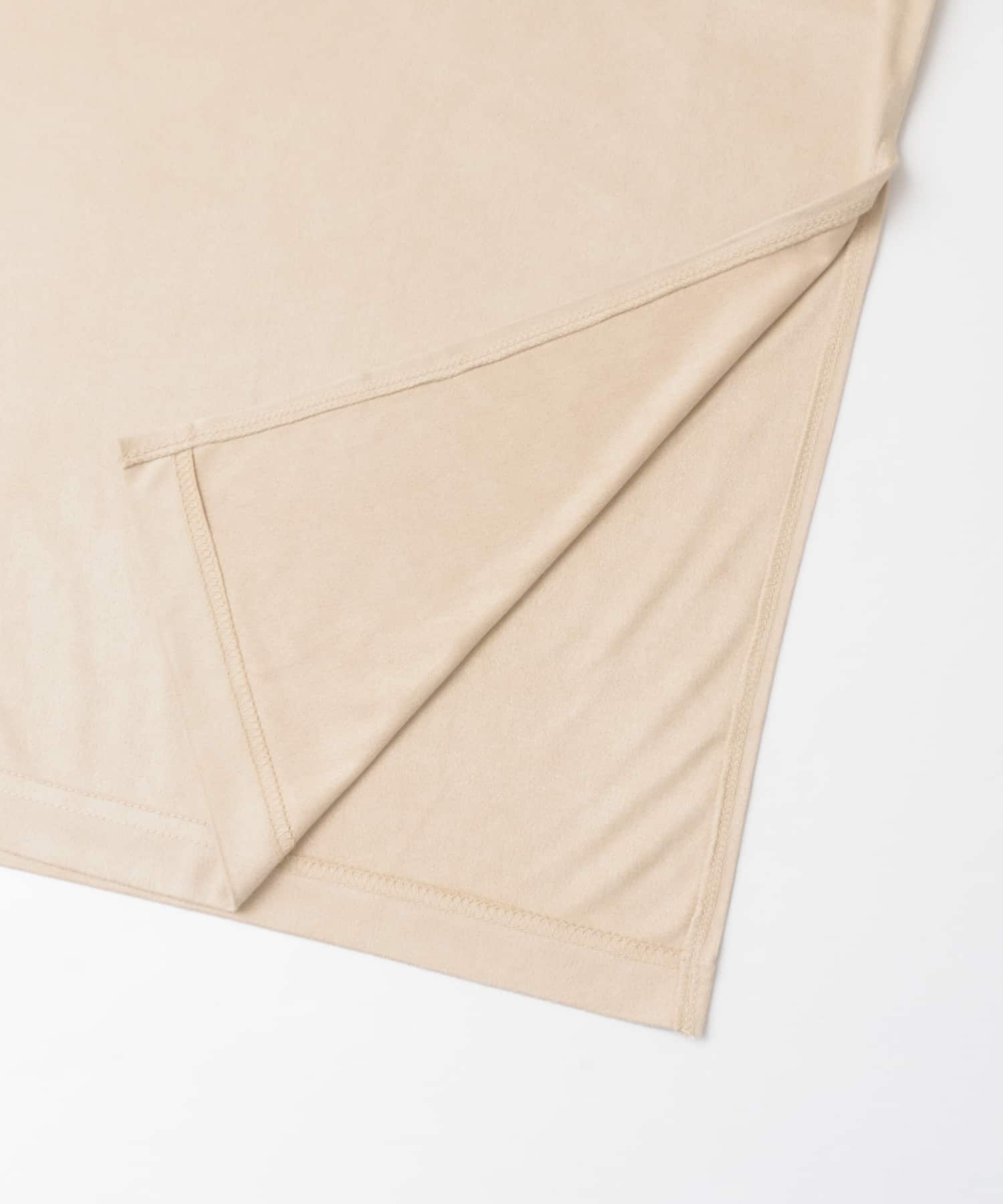 スエードBIG Tシャツ∴ BEIGE one