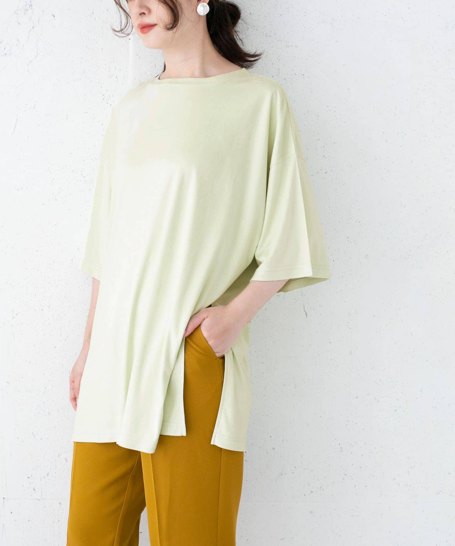 身長：164cm サイズ：one