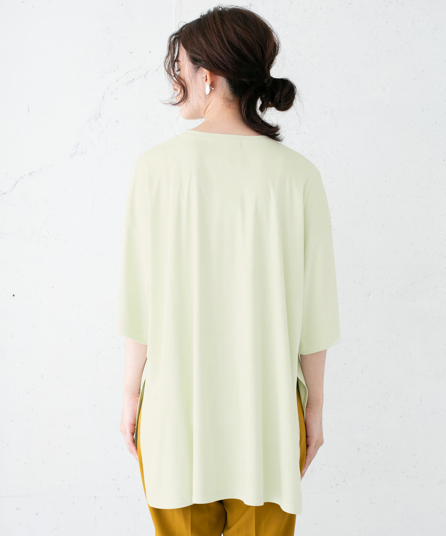 スエードBIG Tシャツ∴ MINT one