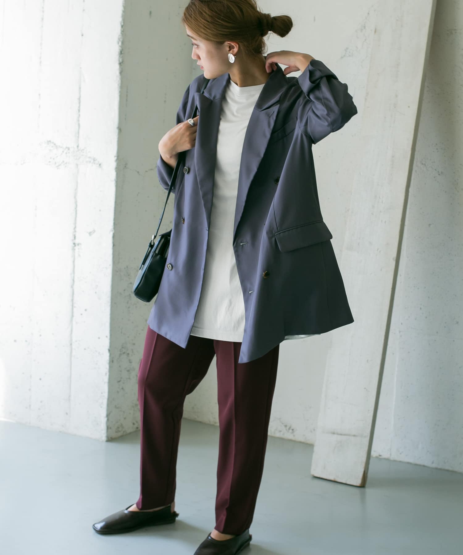スエードBIG Tシャツ∴ OFF one
