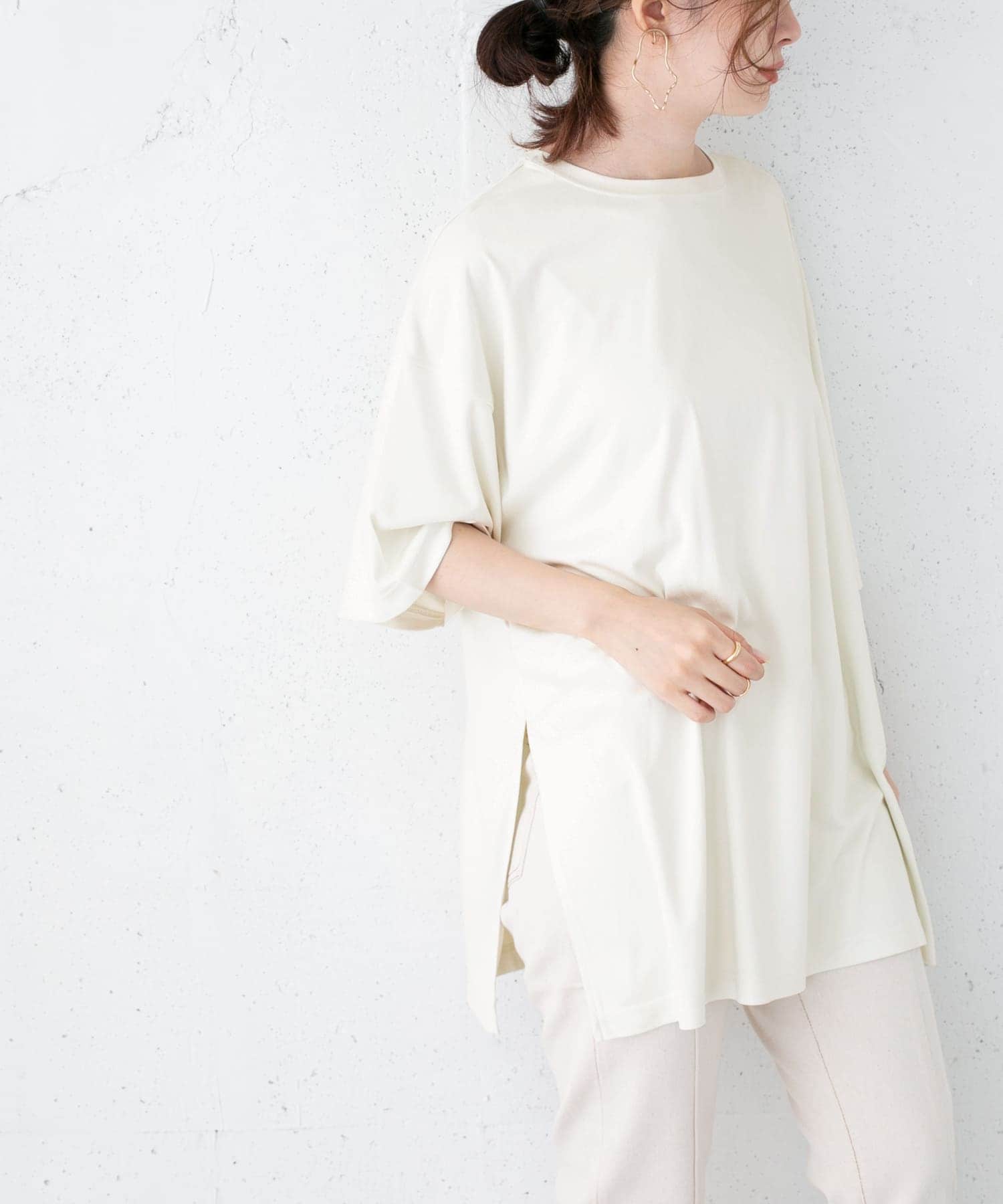 身長：164cm サイズ：one