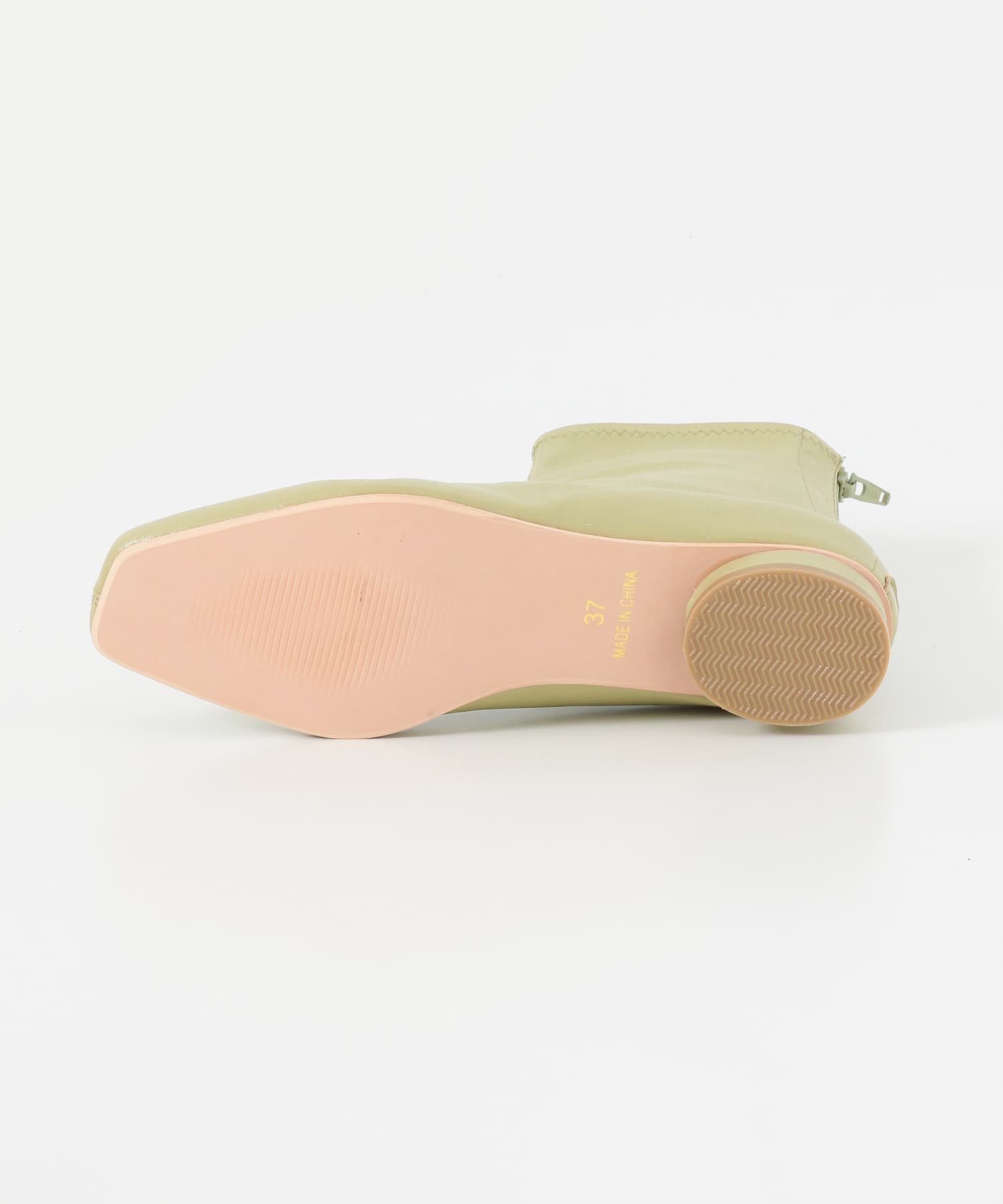 スリムショートブーツ PISTACHIO 36