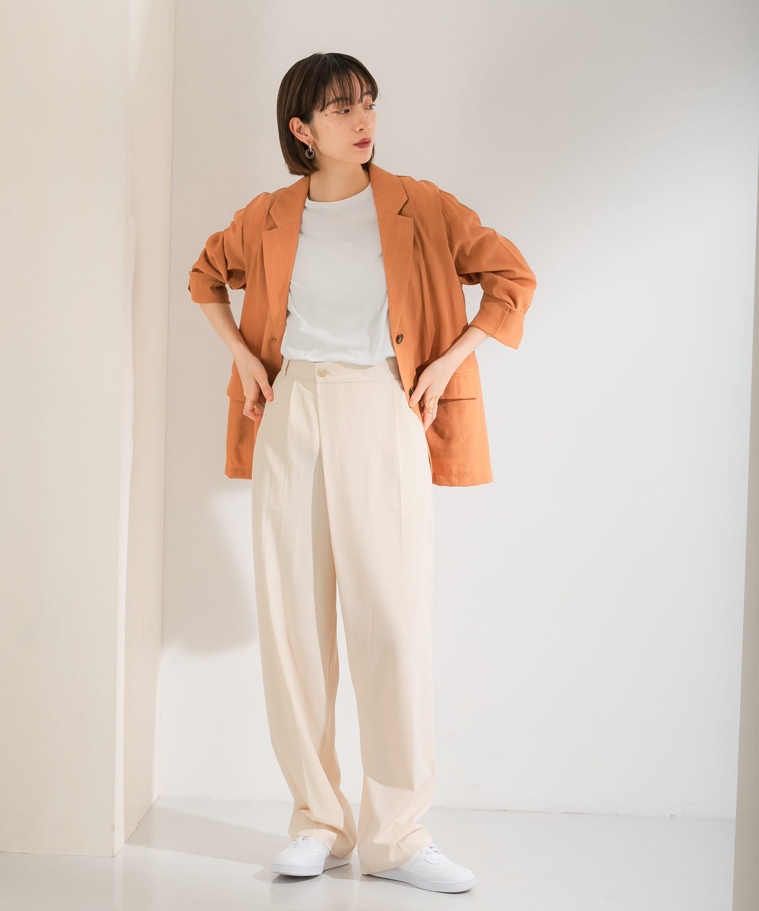 身長：159cm サイズ：36