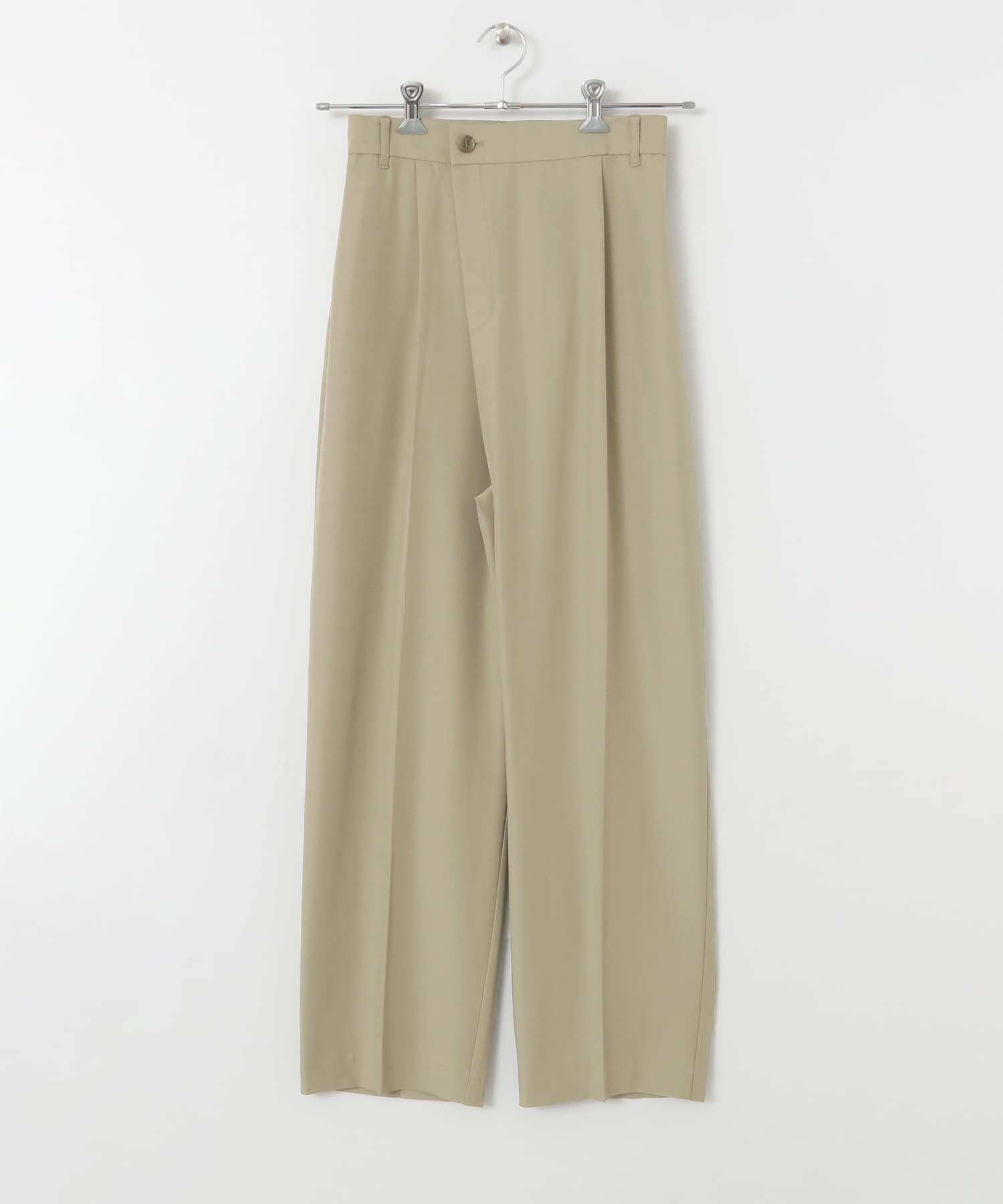 ルーズボトムアシメパンツ KHAKI 38