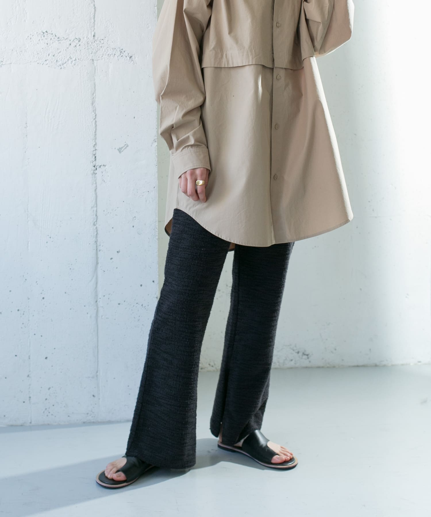 身長：160cm サイズ：one