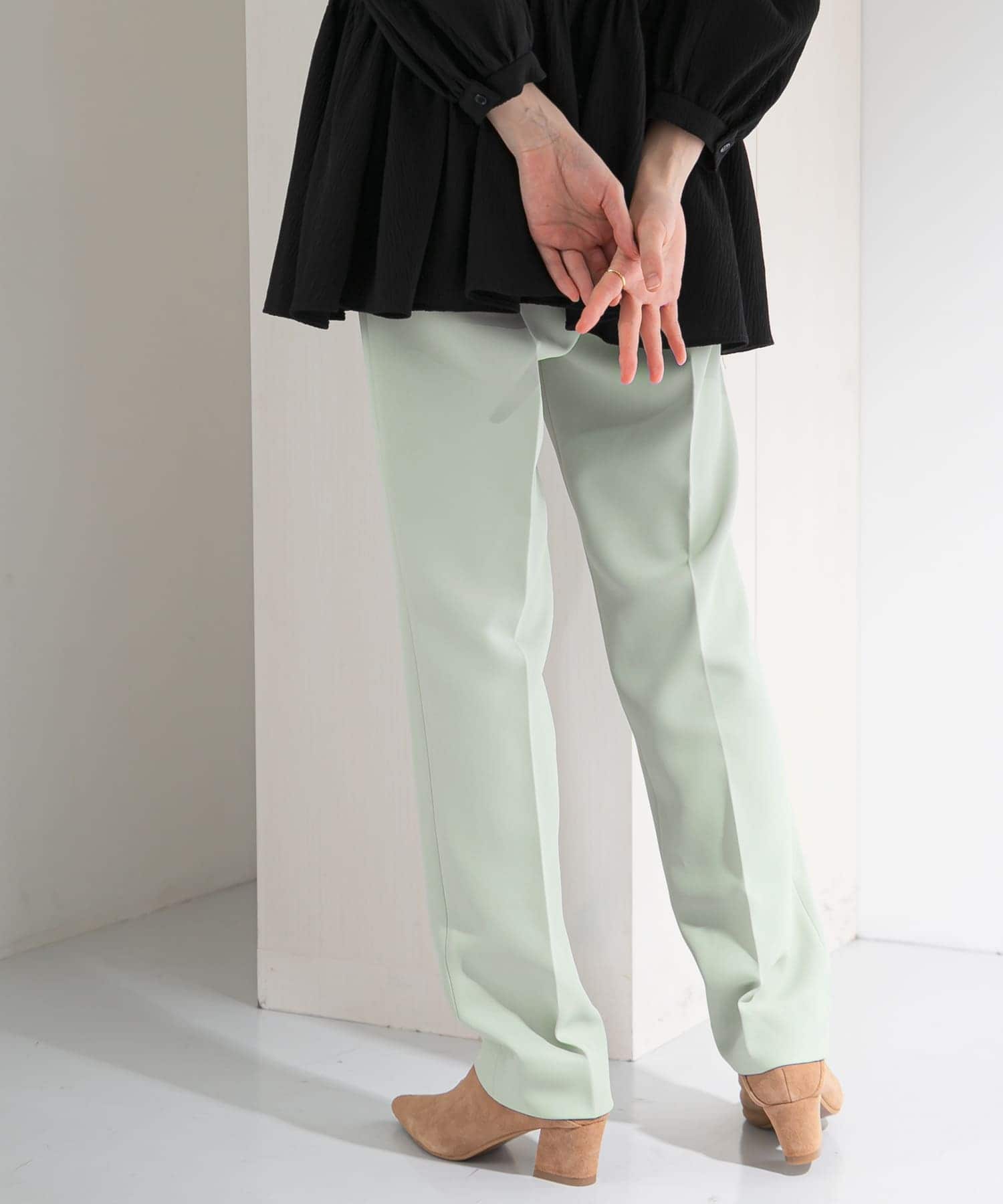 ツイルテーパードパンツ MINT 36