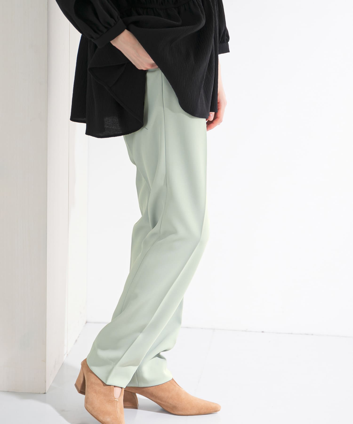 ツイルテーパードパンツ MINT 36