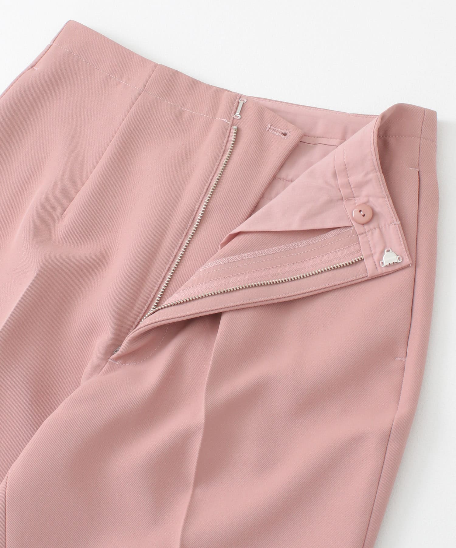 ツイルテーパードパンツ DUSTY PINK 36