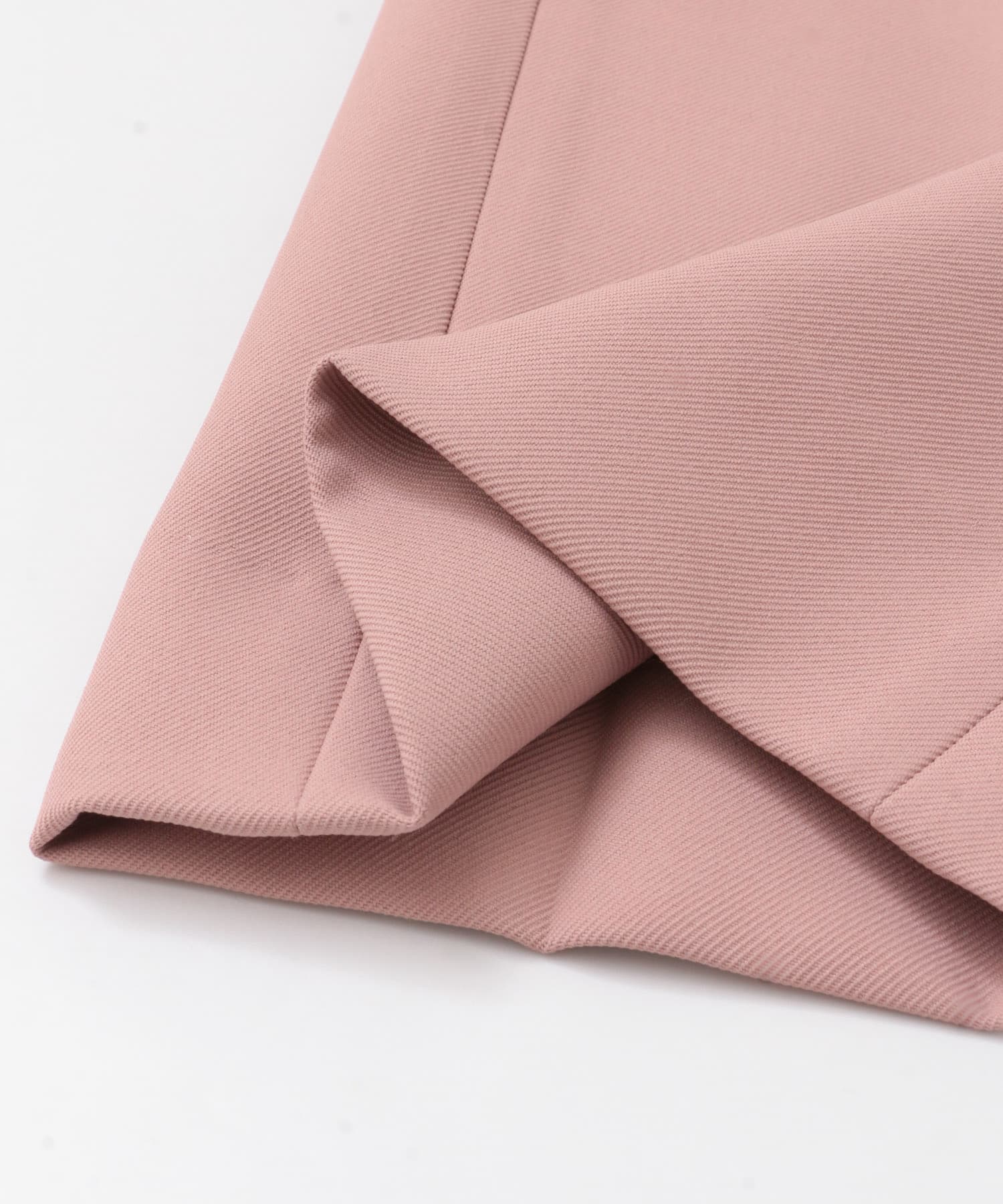 ツイルテーパードパンツ DUSTY PINK 36