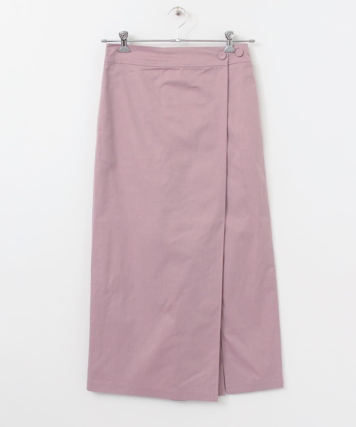 シャンブレーラップスカート L.PURPLE one