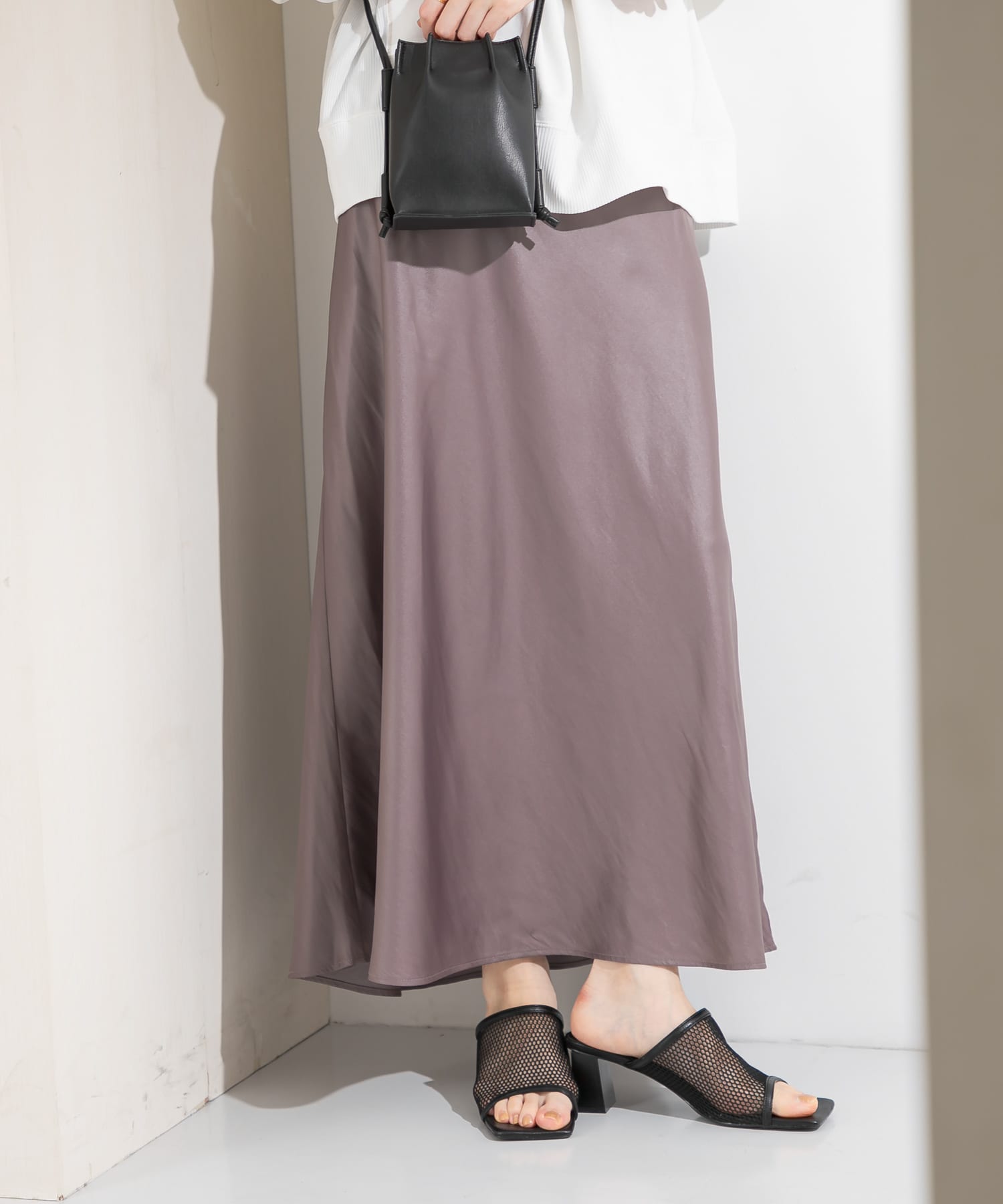 身長：159cm サイズ：one
