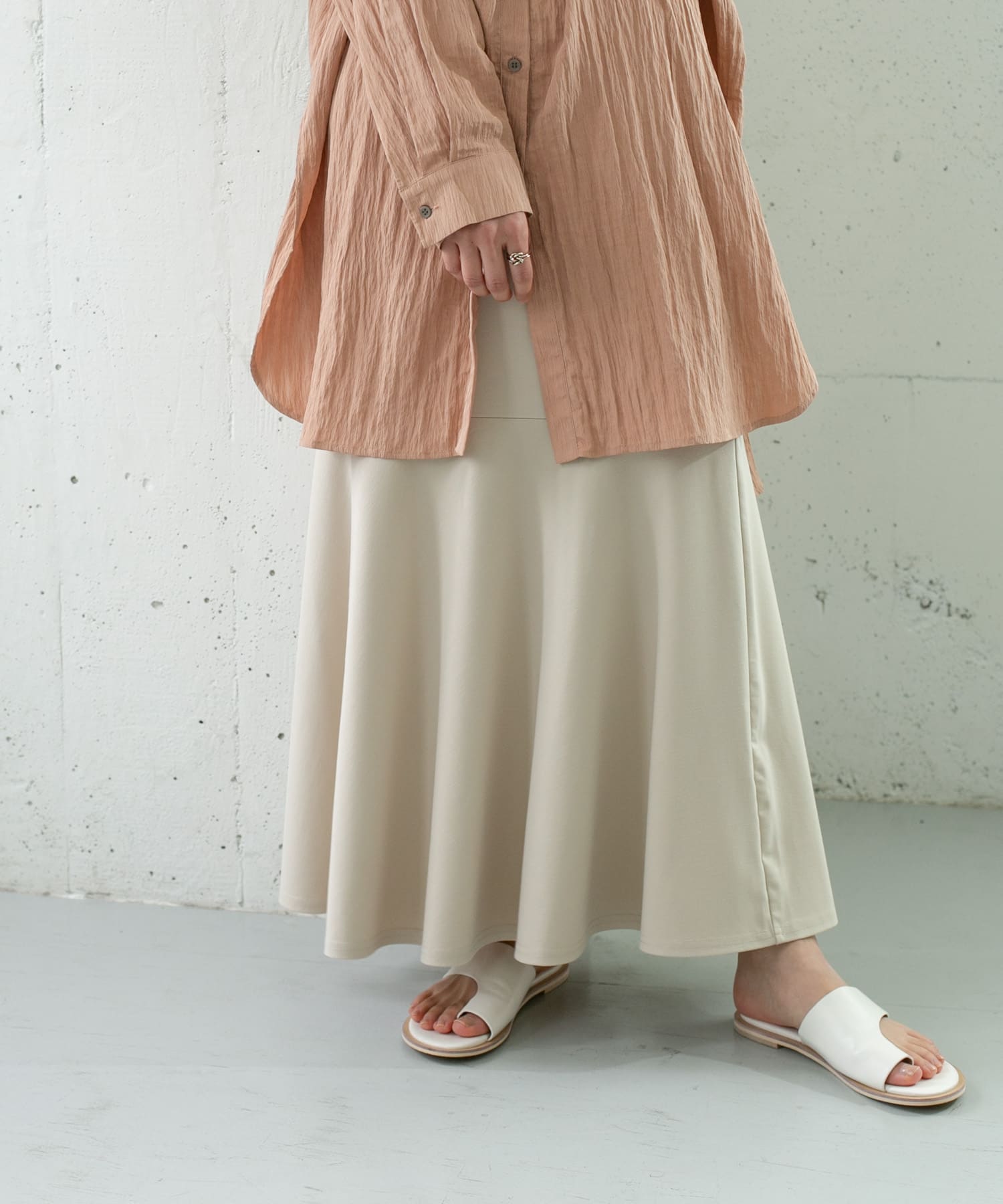 身長：160cm サイズ：one