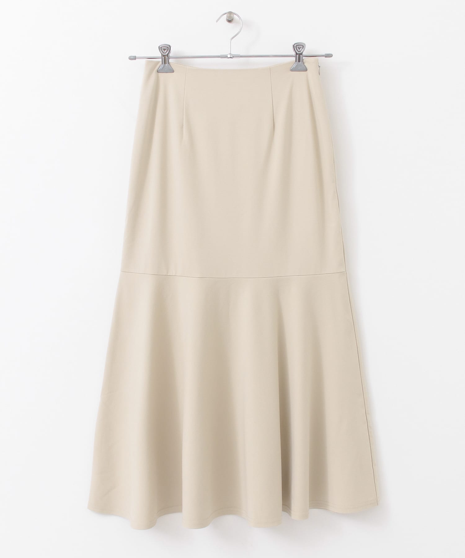 マーメイドラインカットスカート L.BEIGE one