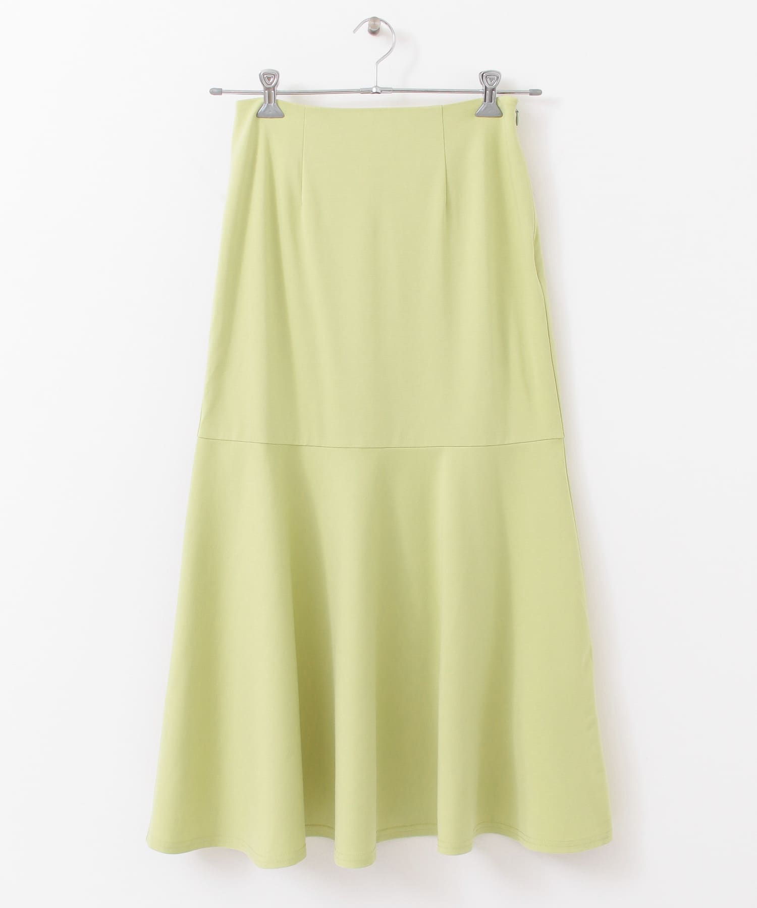 マーメイドラインカットスカート L.GREEN one