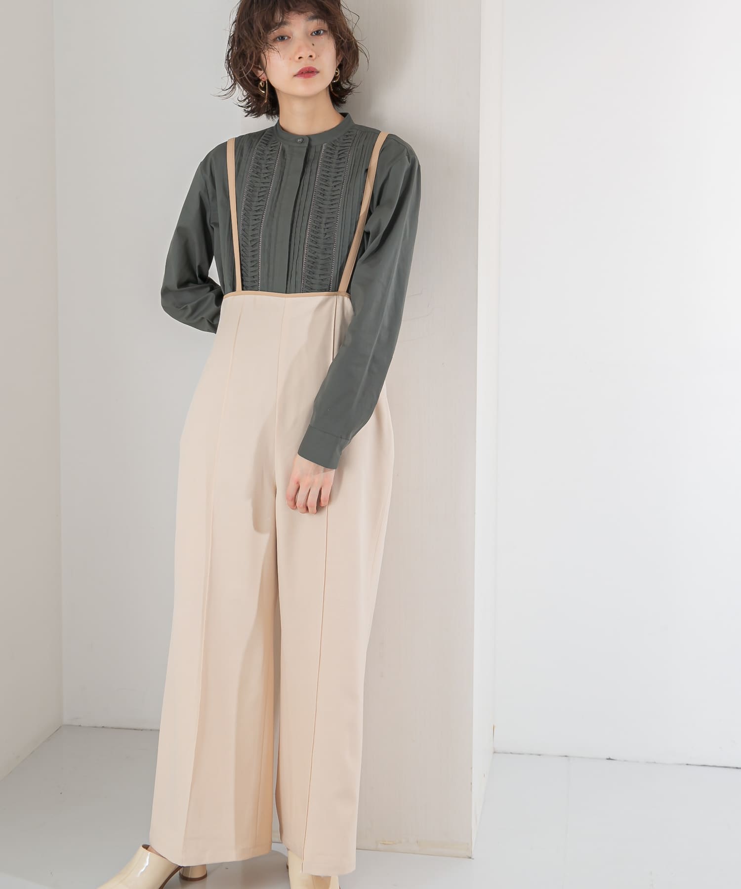 身長：159cm サイズ：one