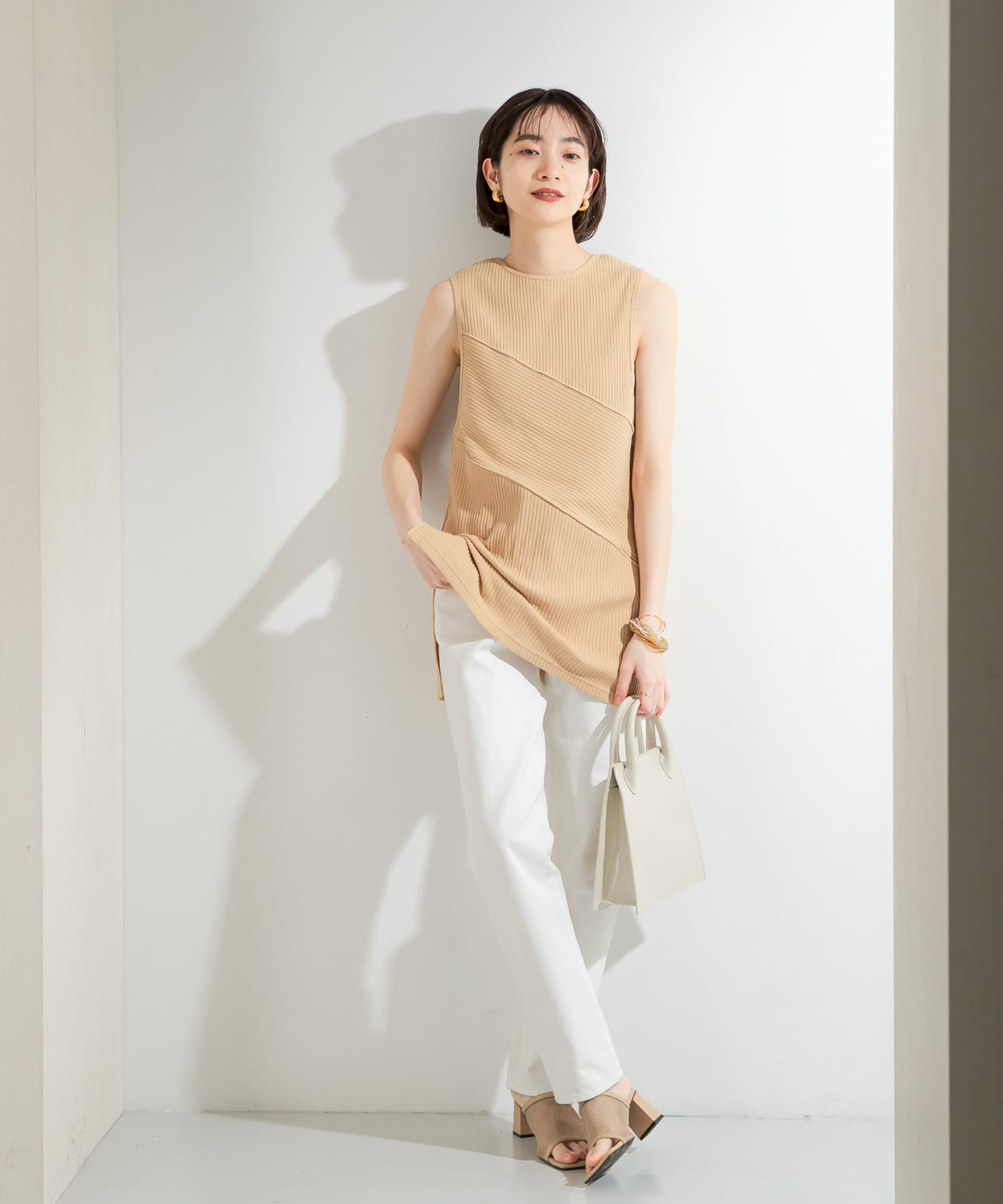身長：159cm サイズ：one