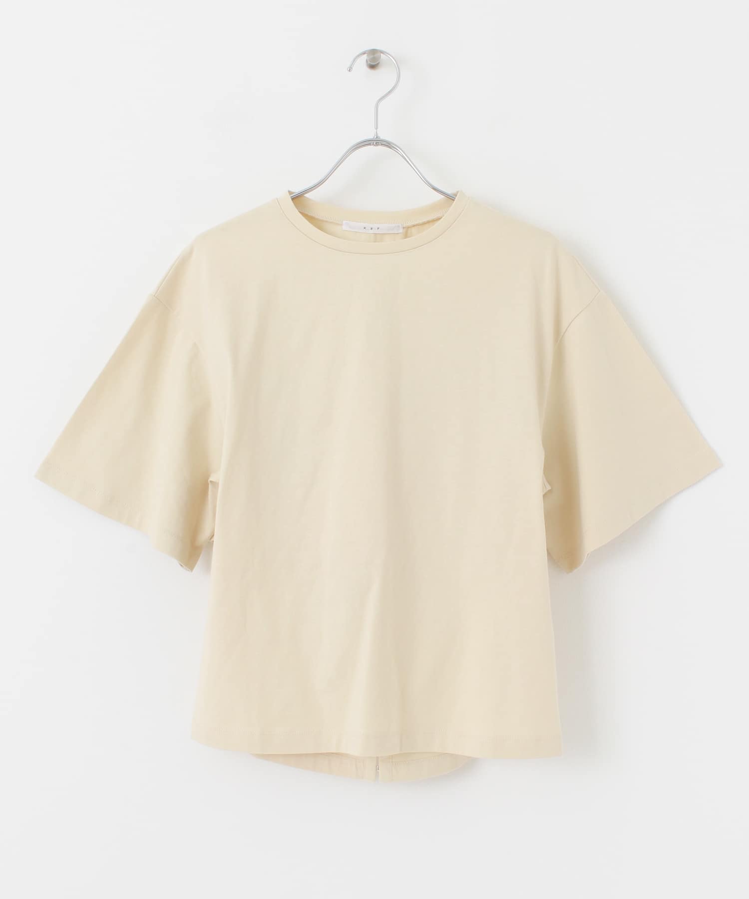 BACKホックTシャツ CREAM one