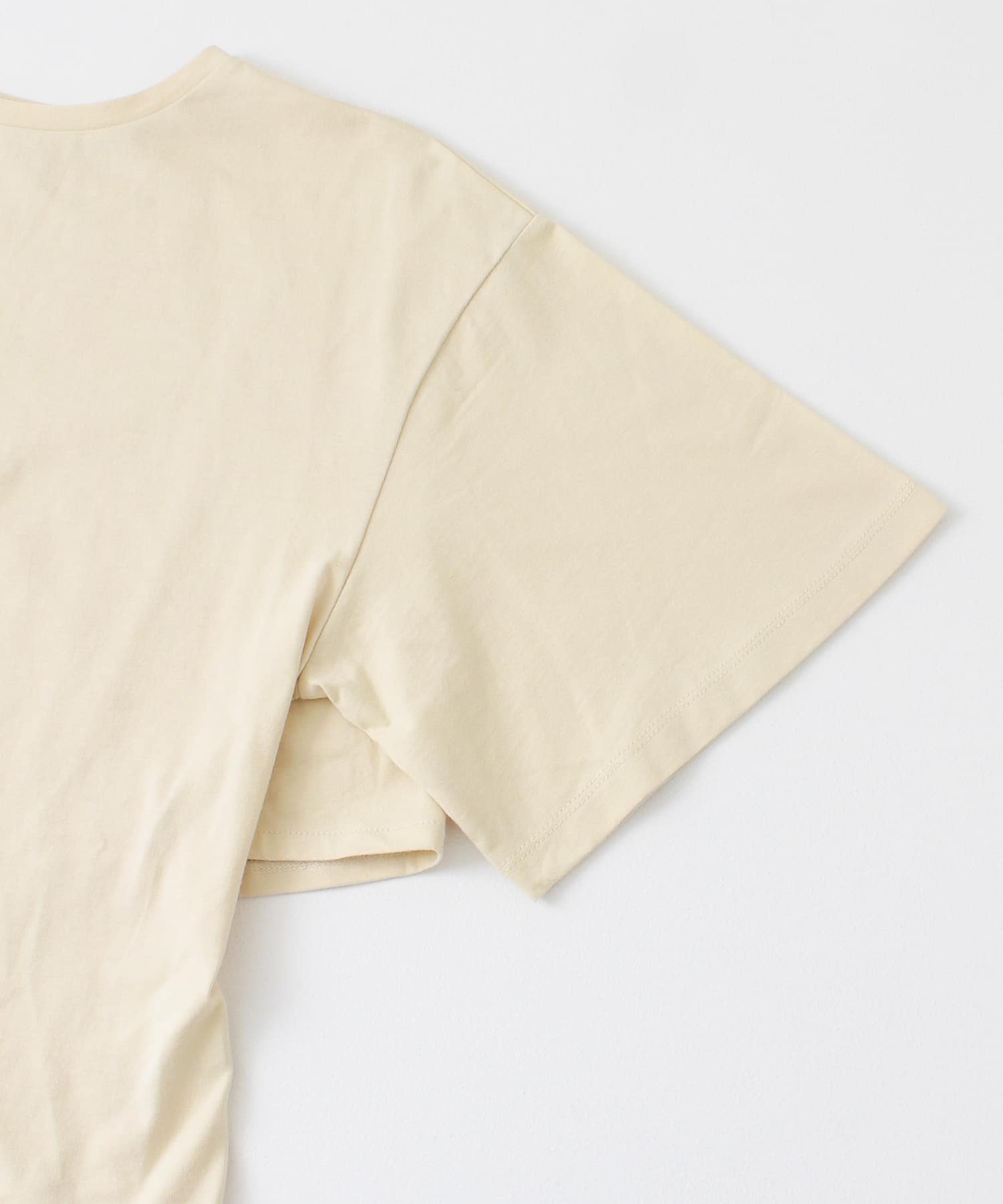 BACKホックTシャツ CREAM one