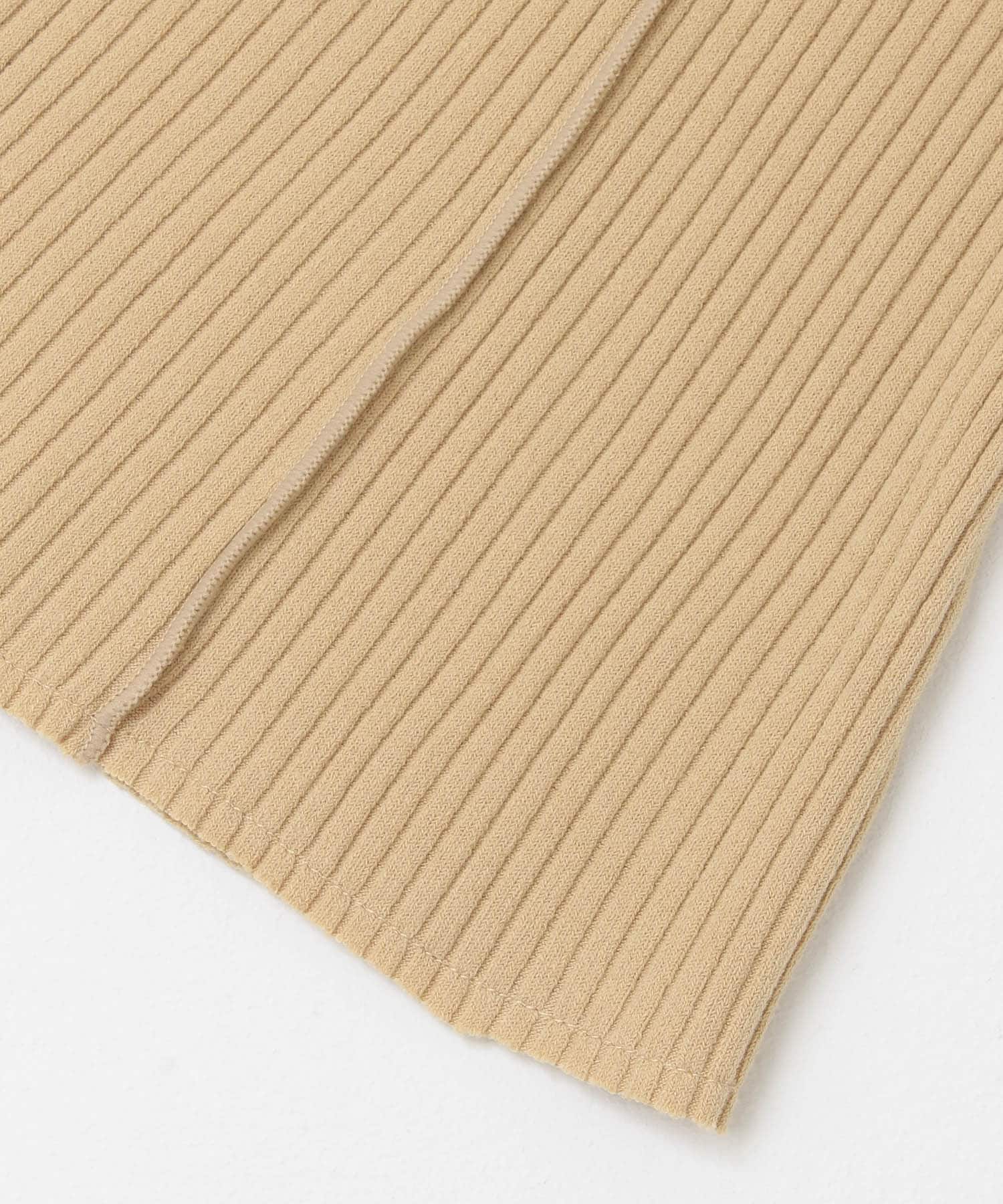 メローリブフレアパンツ BEIGE one