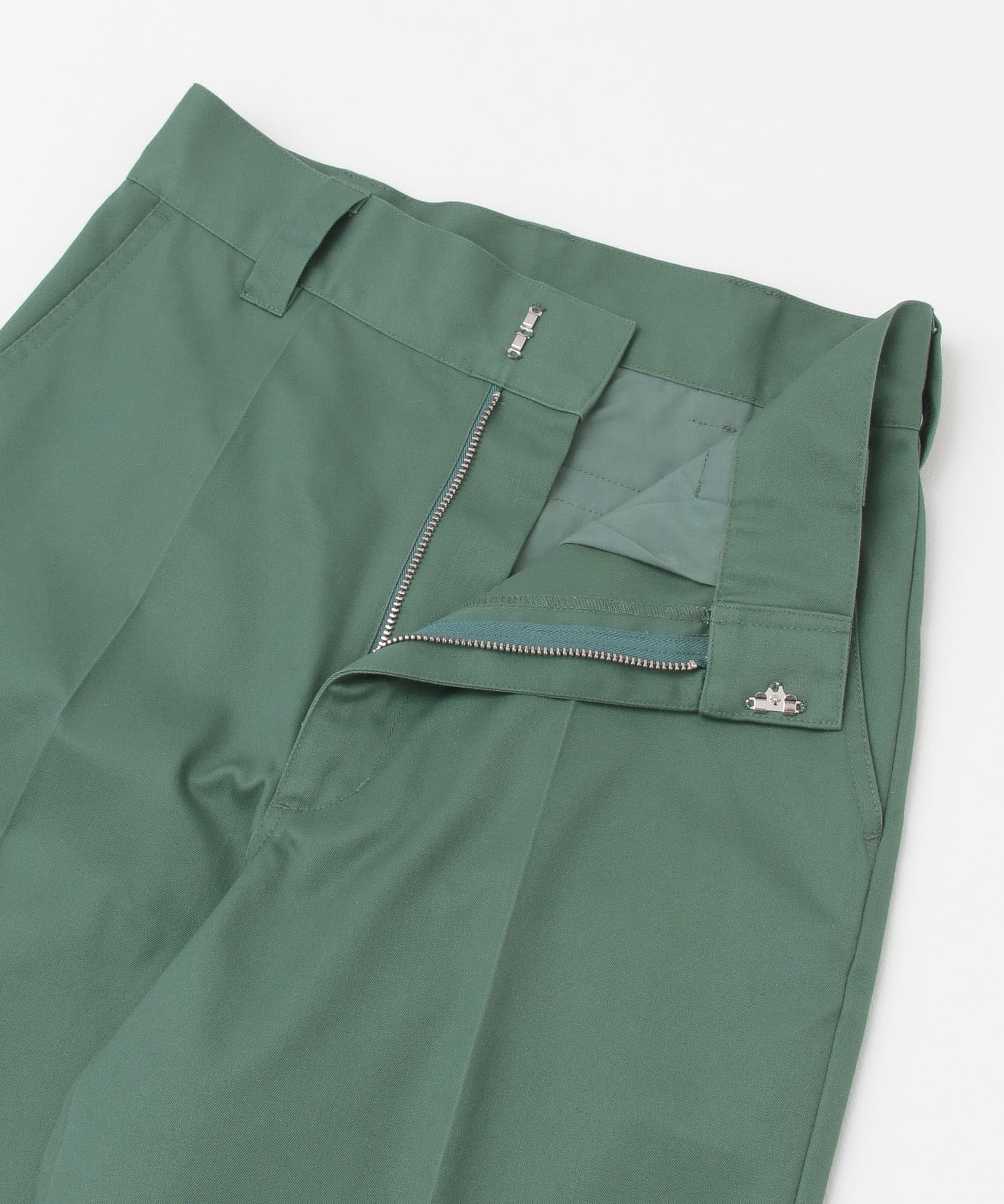 センタープレススタンダードパンツ GREEN 36