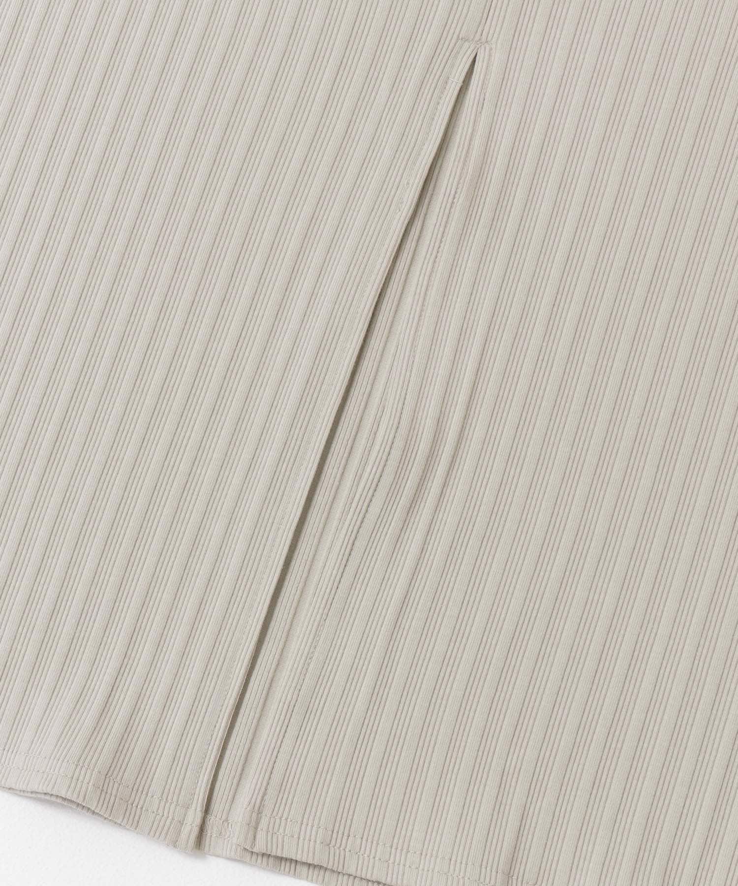 マルチウェイランダムリブセットワンピース BEIGE one