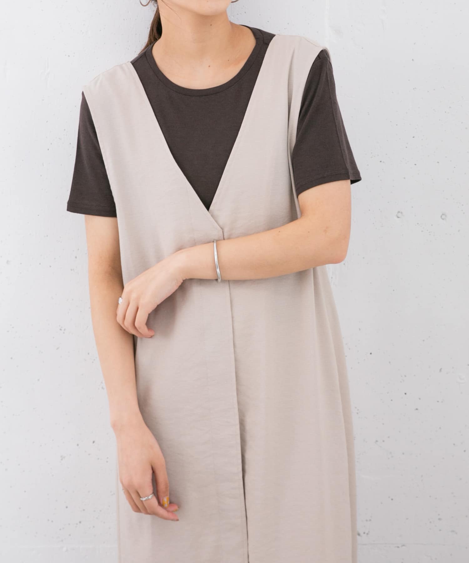 身長：165cm サイズ：one