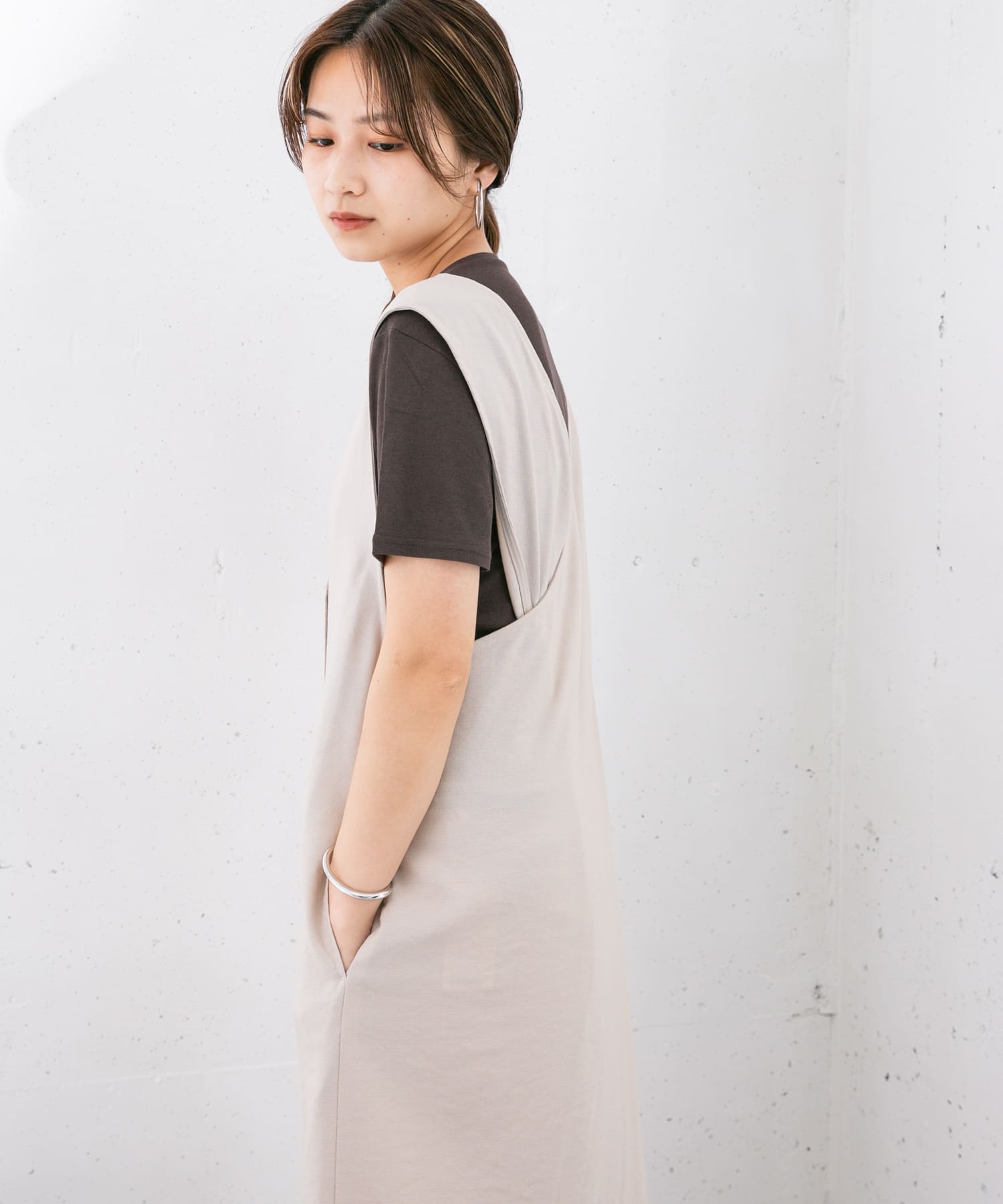 身長：165cm サイズ：one