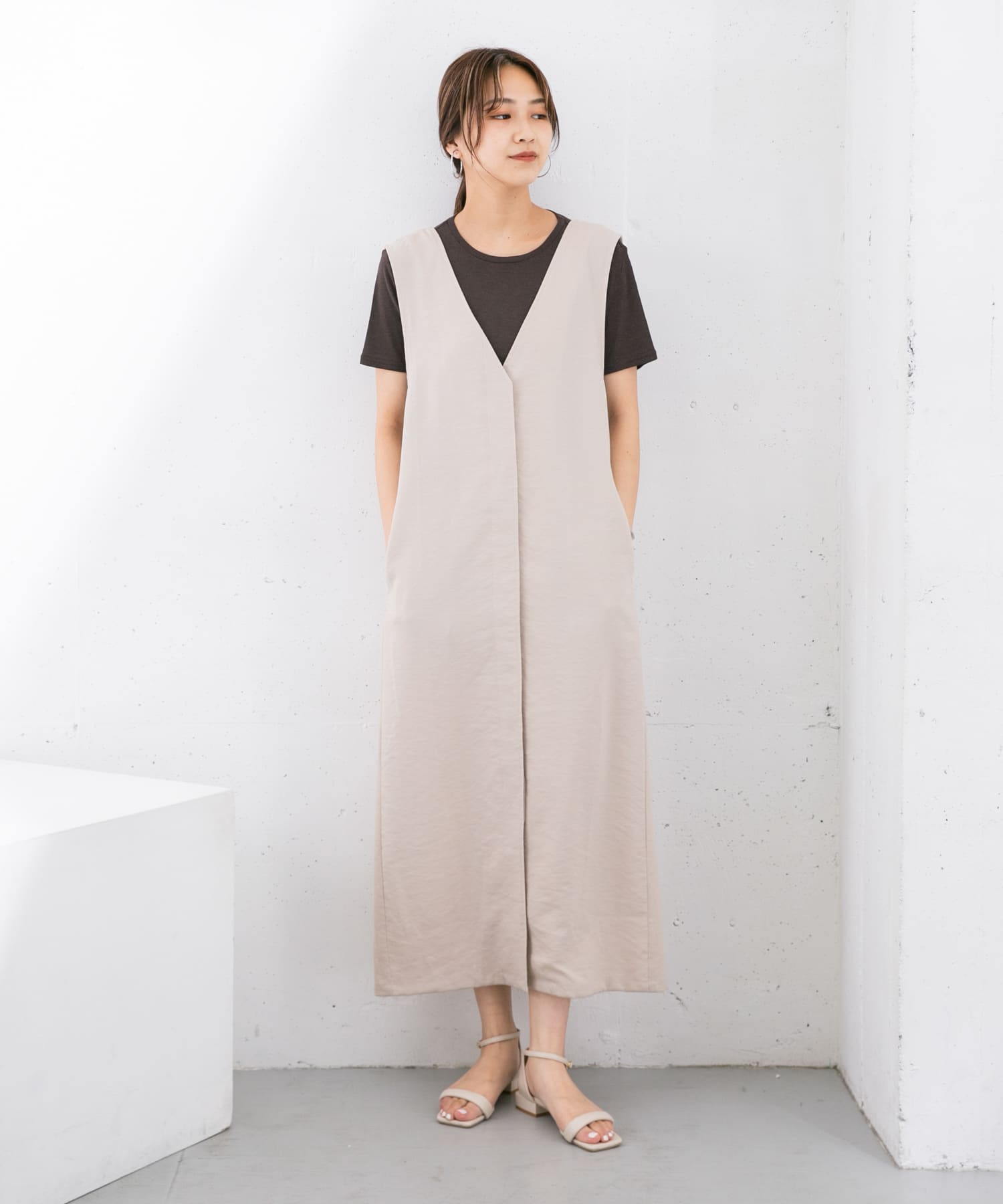 身長：165cm サイズ：one
